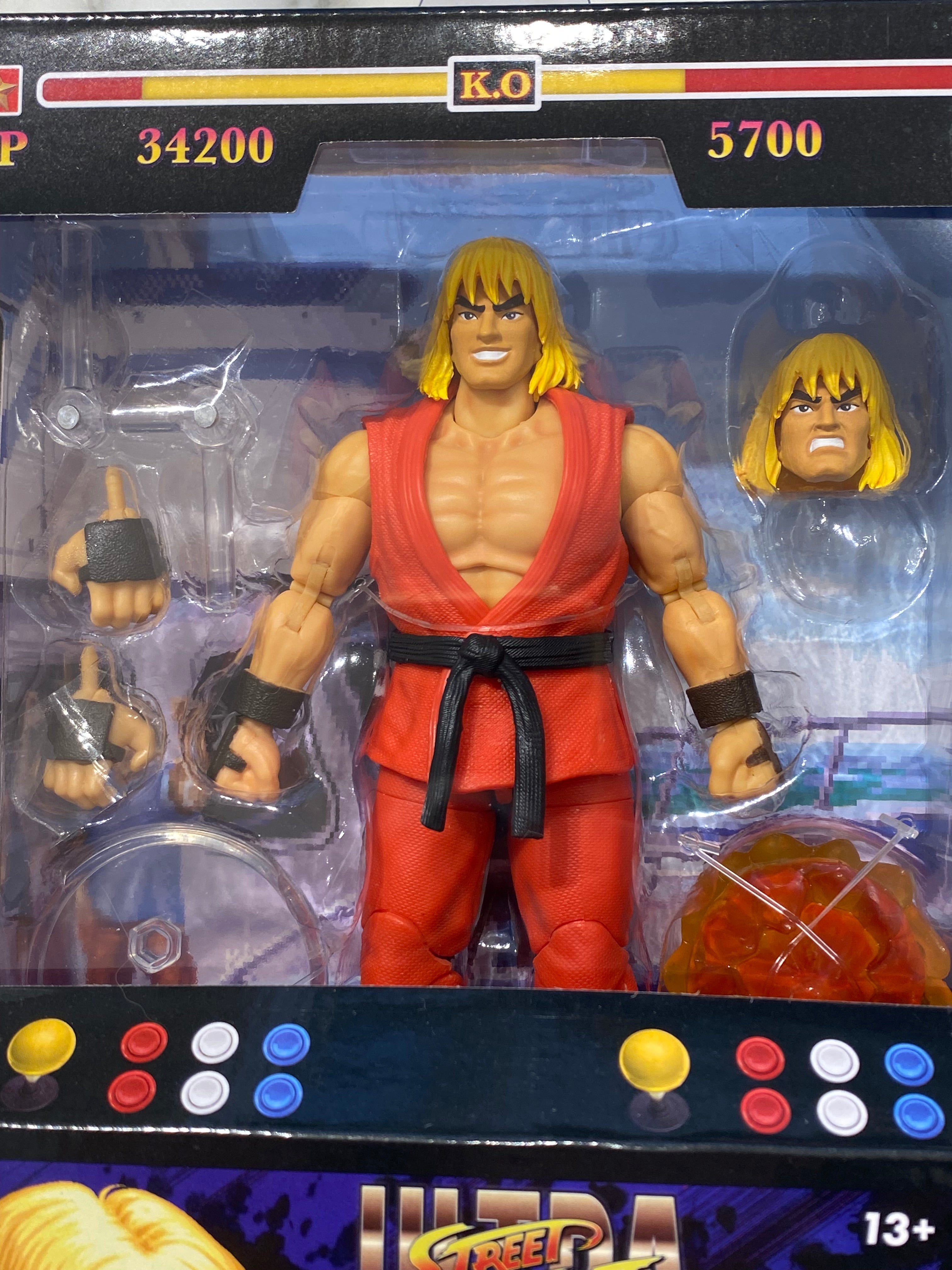 Street Fighter II Ken Action Figure