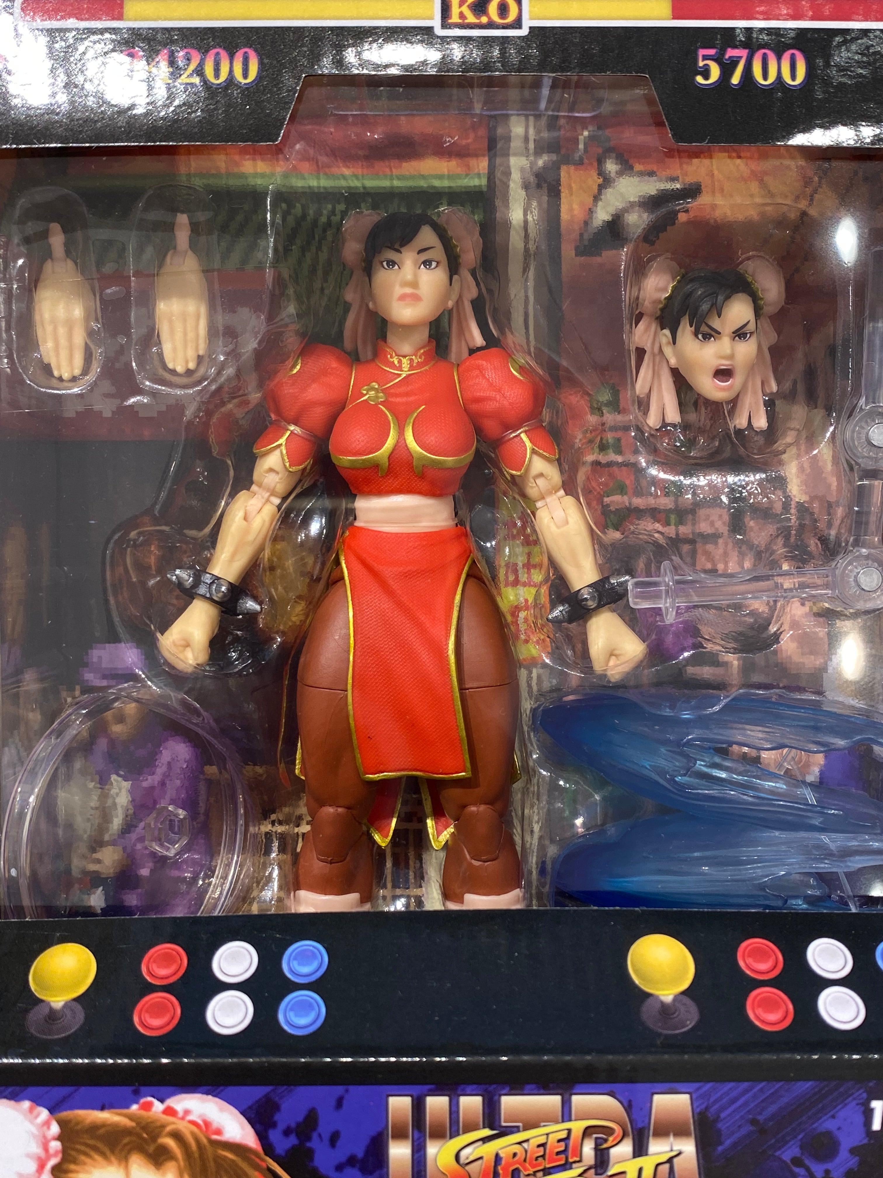 Street Fighter II Chung Li Red