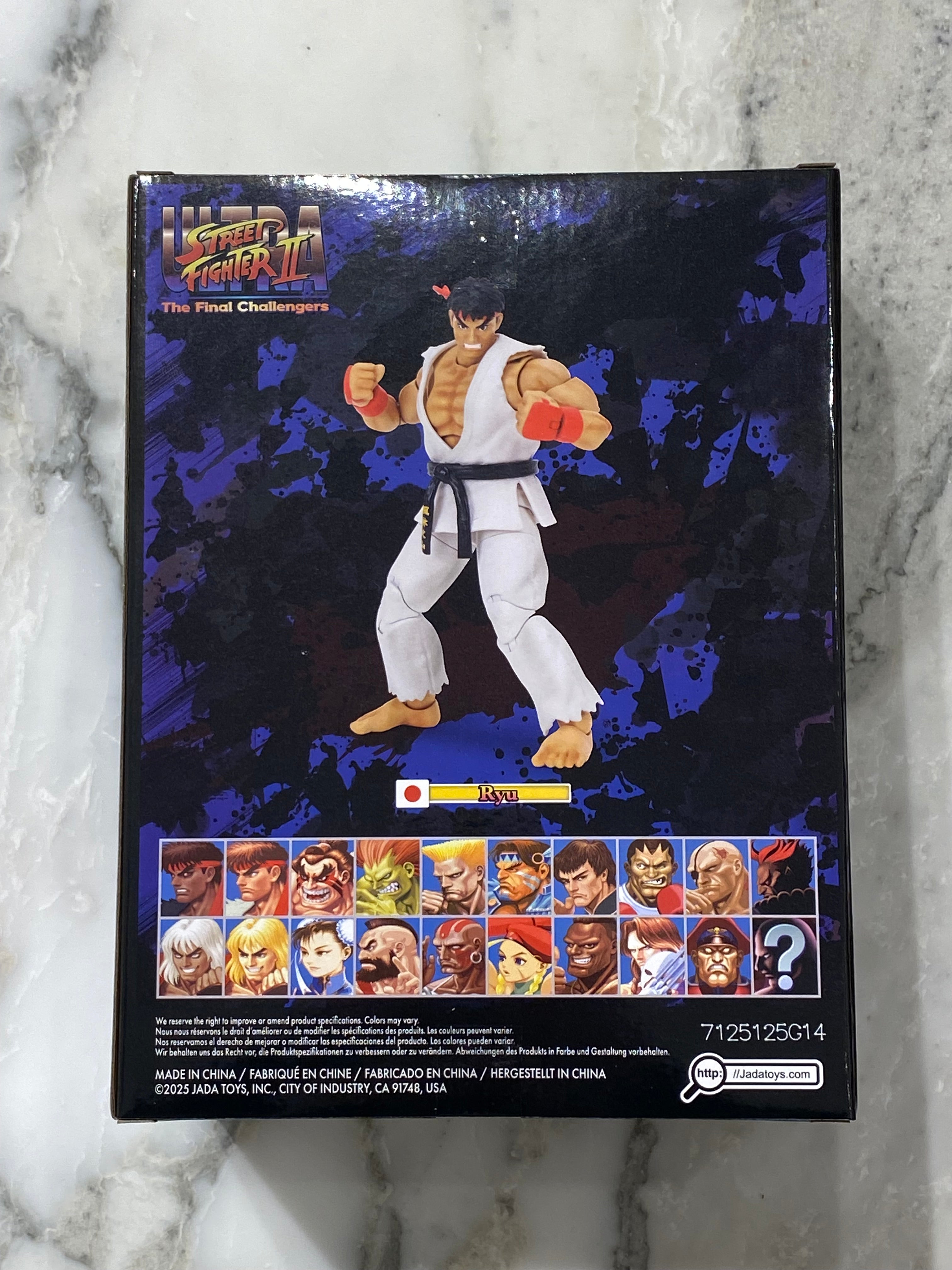 Street Fighter II Ryu Action Figure