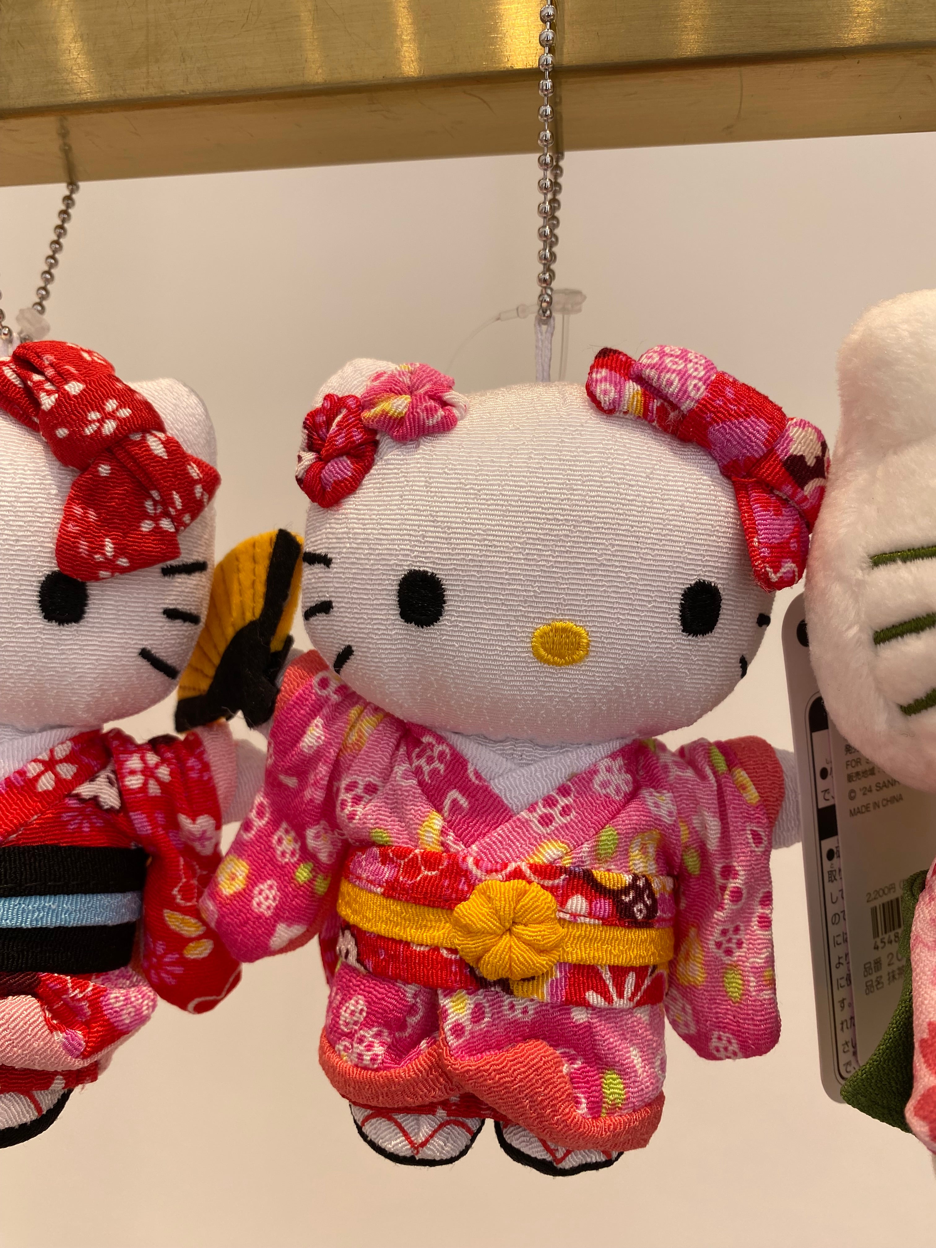Hello Kitty Kimono e Ventaglio