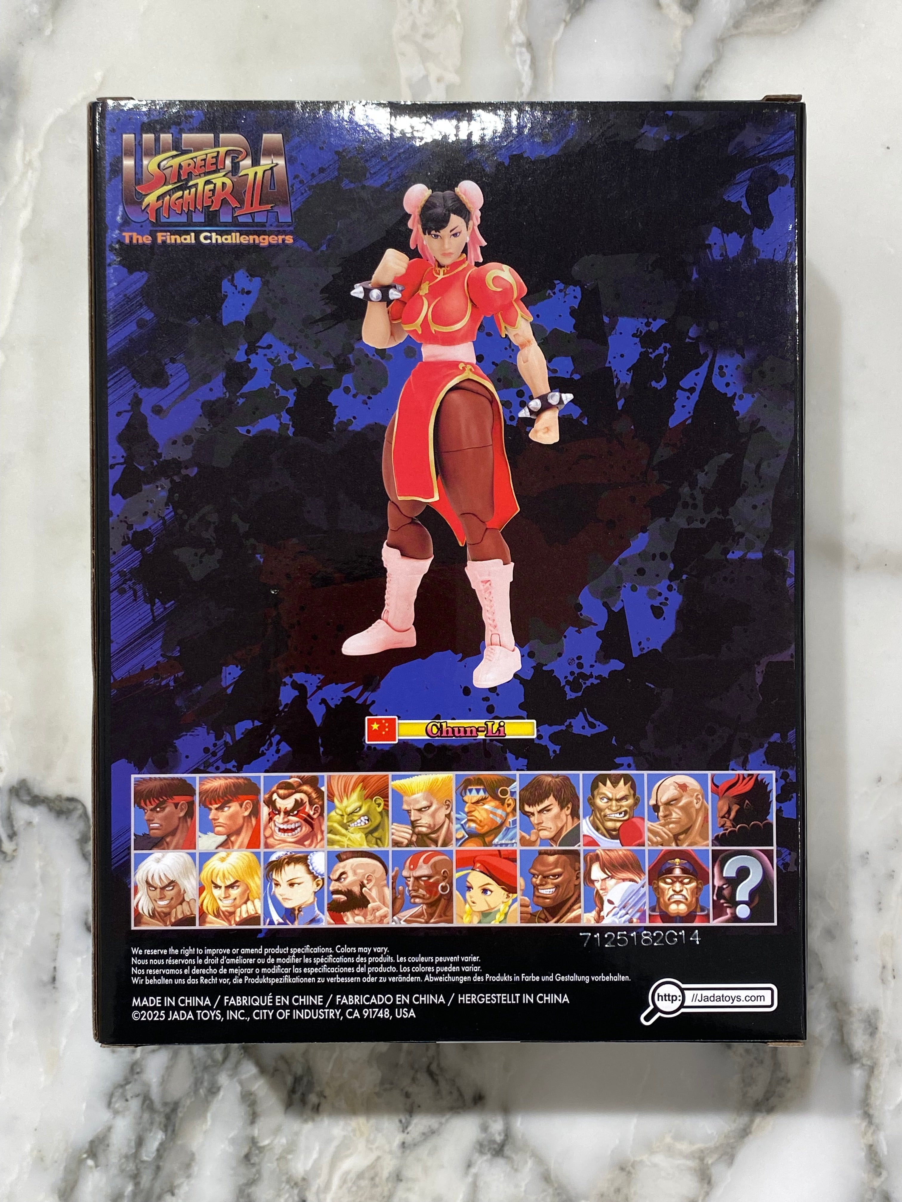 Street Fighter II Chung Li Red