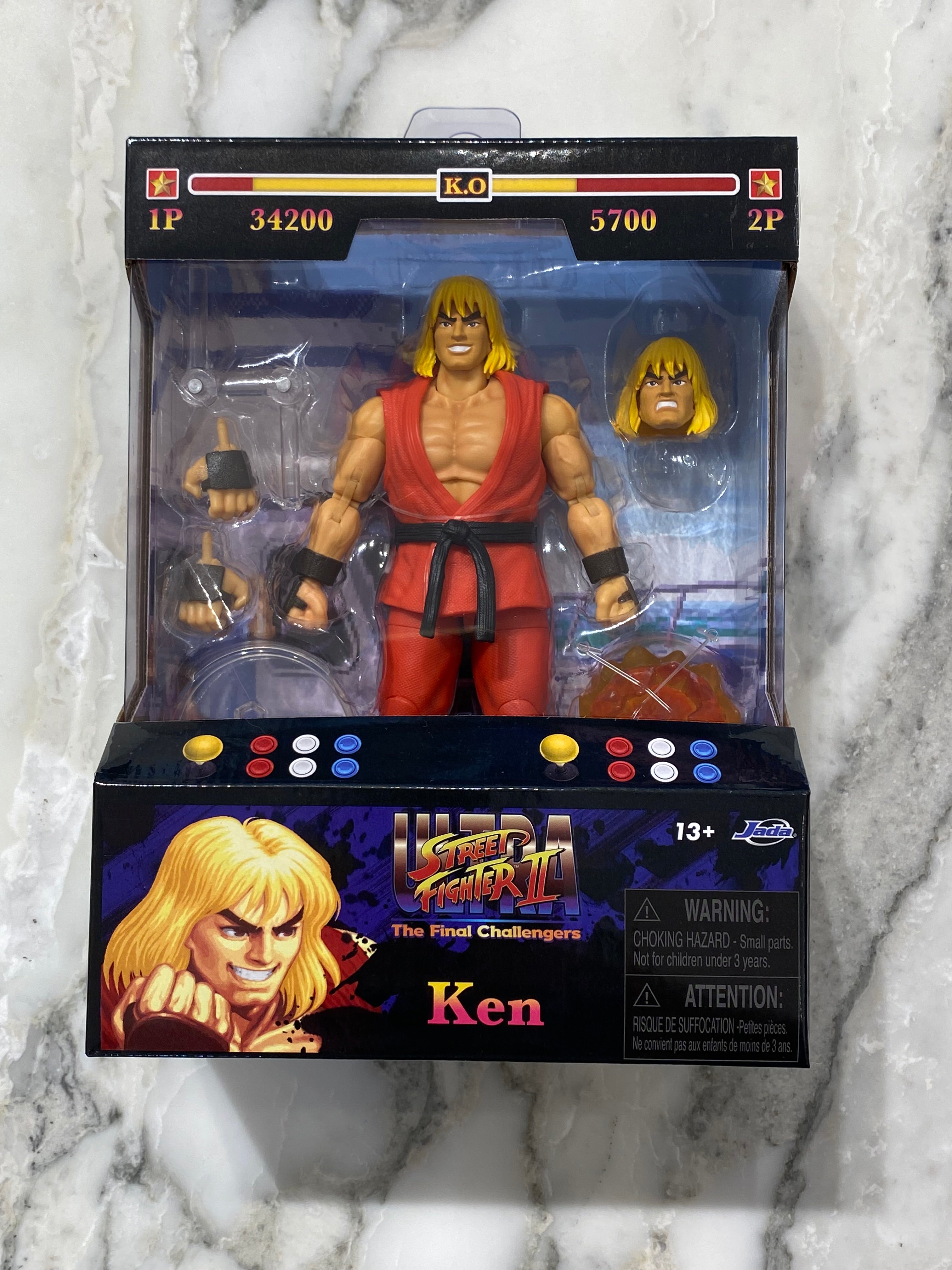 Street Fighter II Ken Action Figure