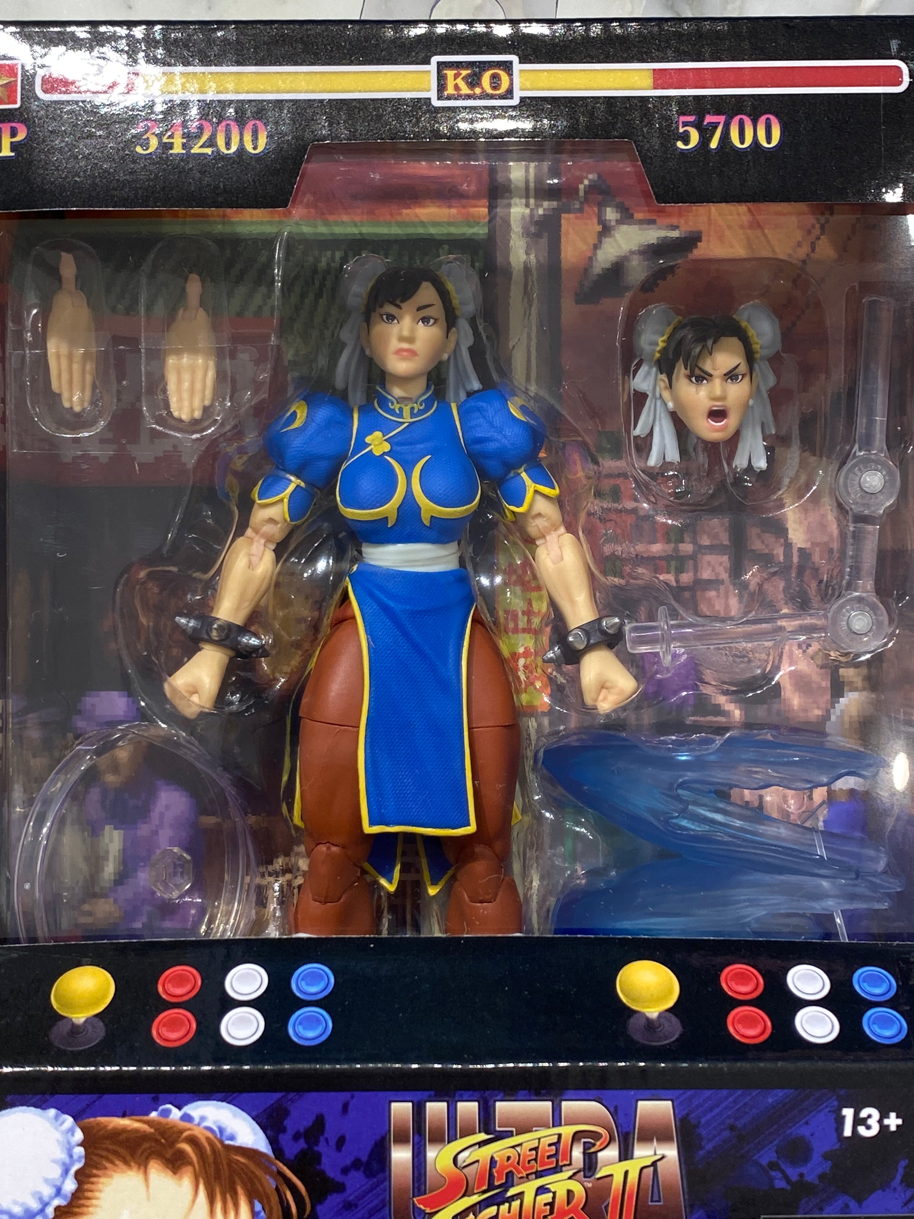 Street Fighter II Chung Li Blu