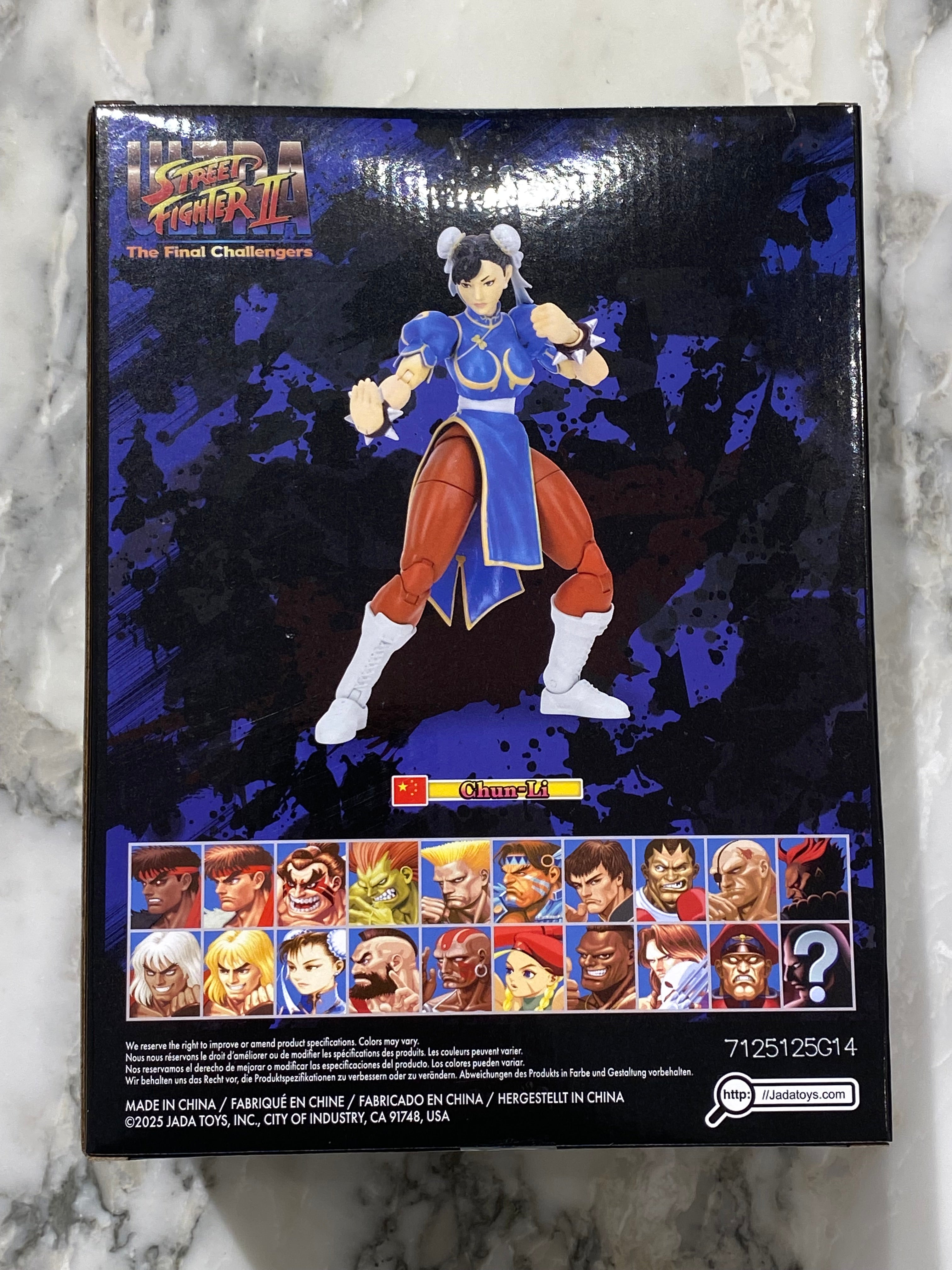 Street Fighter II Chung Li Blu