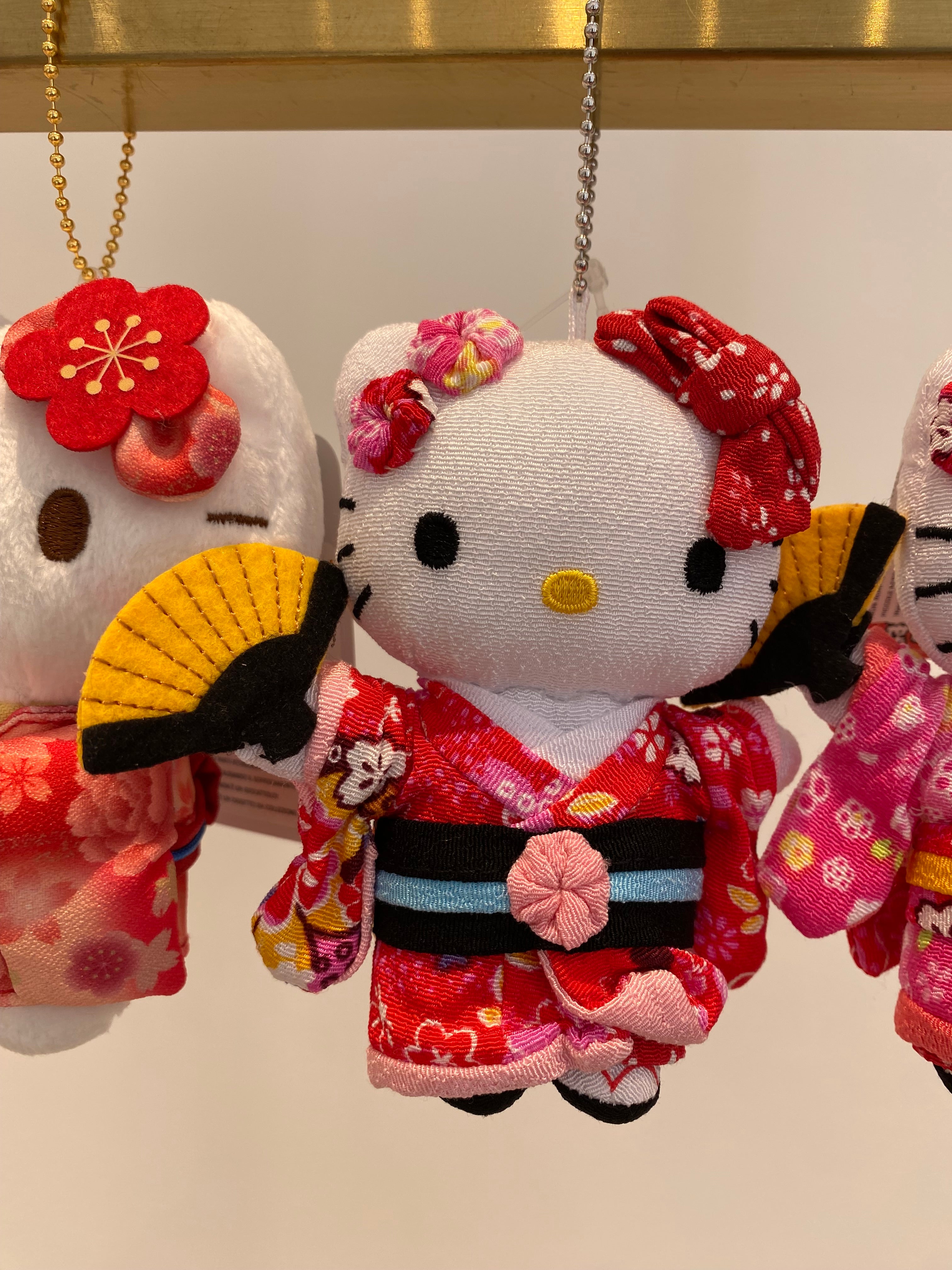 Hello Kitty Kimono e Ventaglio