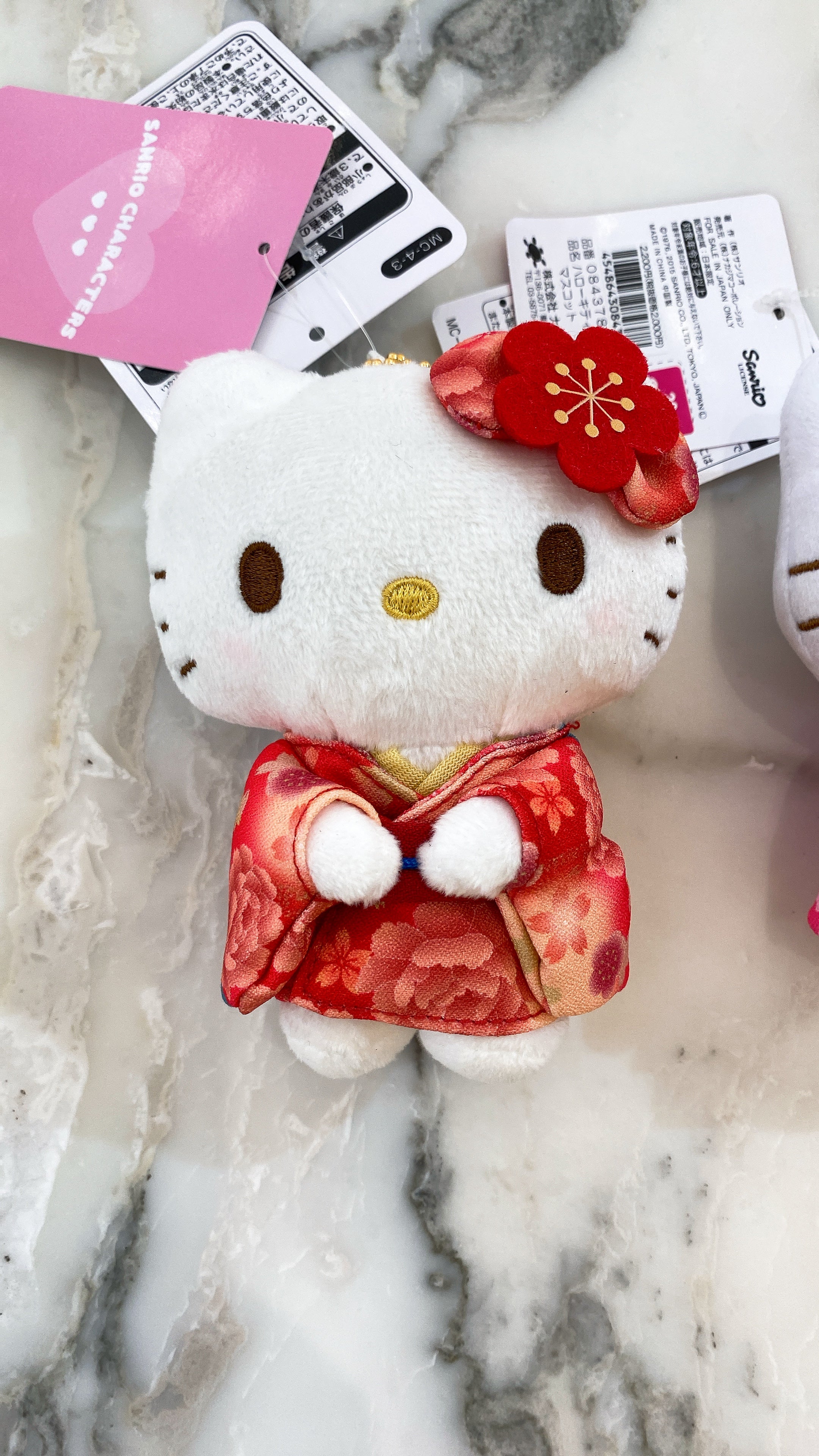 Hello Kitty Kimono Pendant