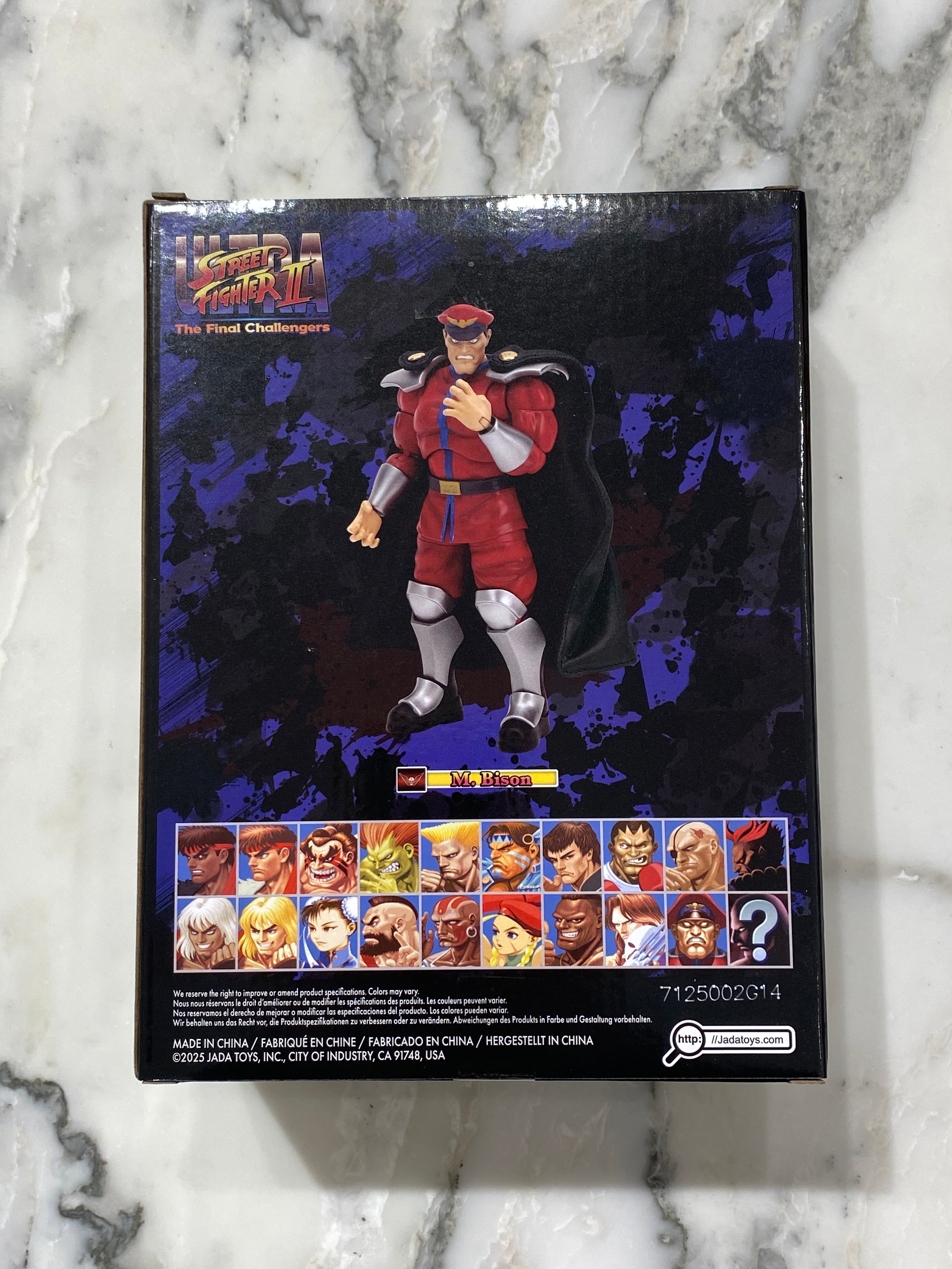 Street Fighter II M. Bison Action Figure