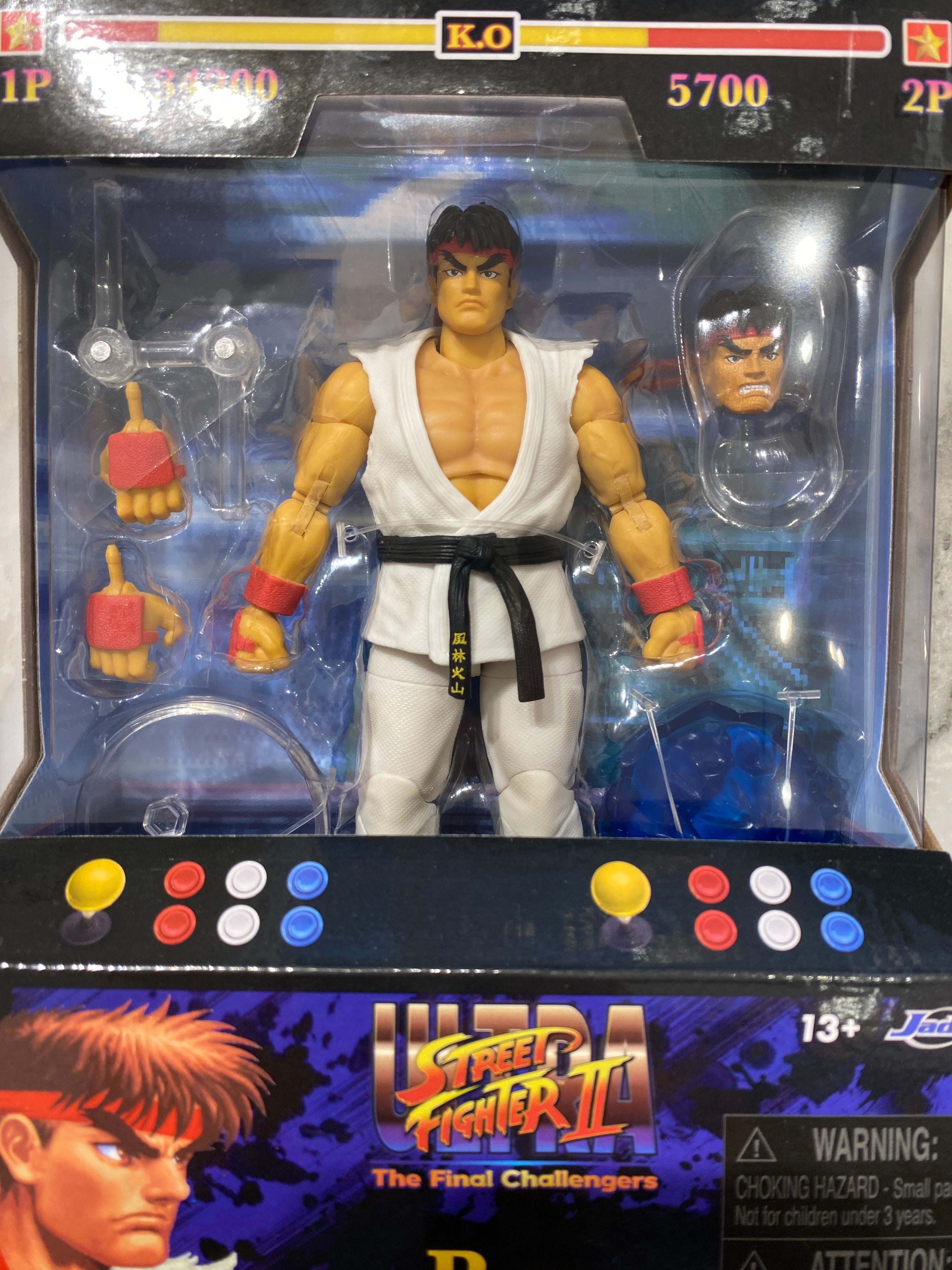 Street Fighter II Ryu Action Figure