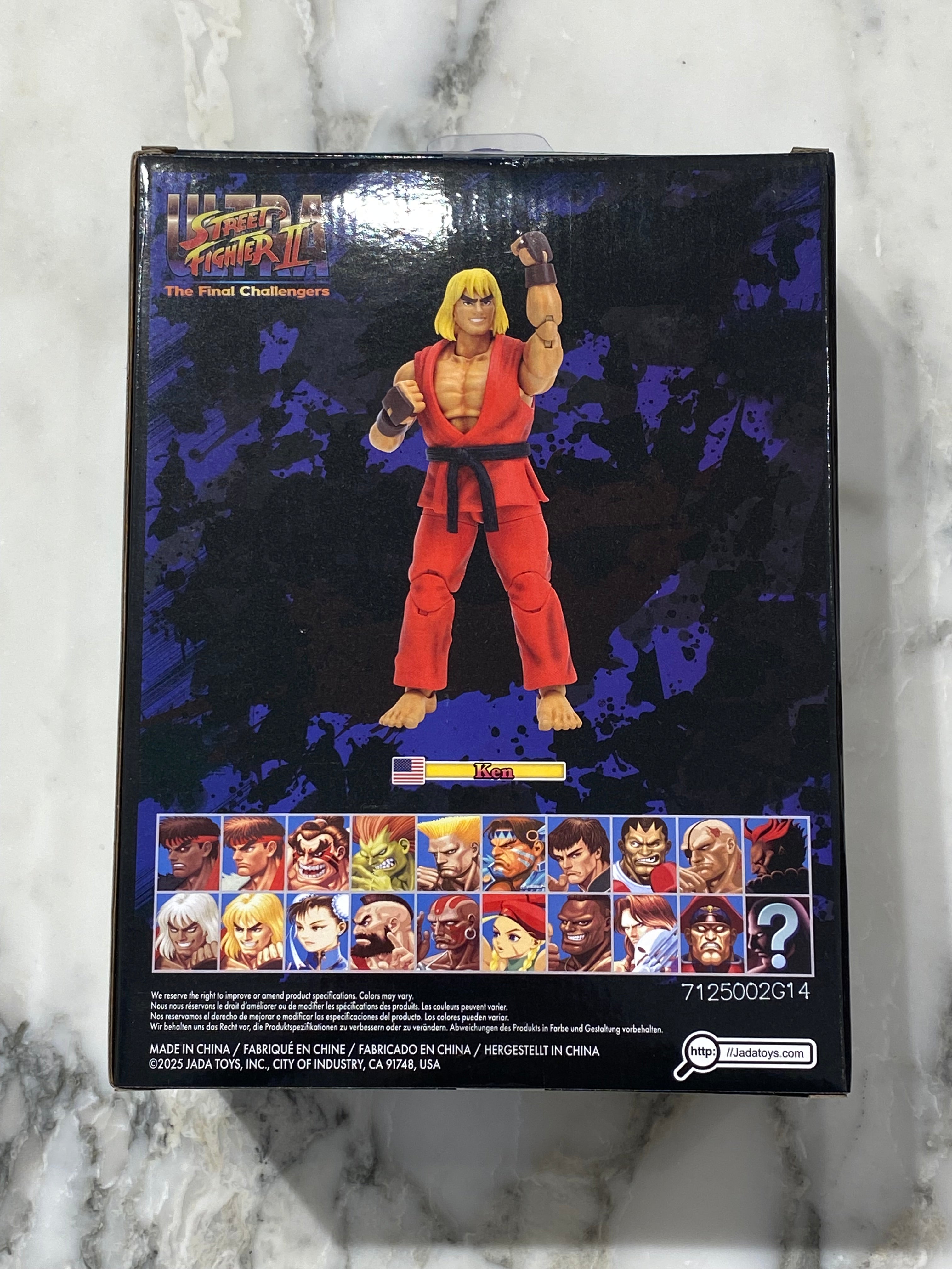 Street Fighter II Ken Action Figure