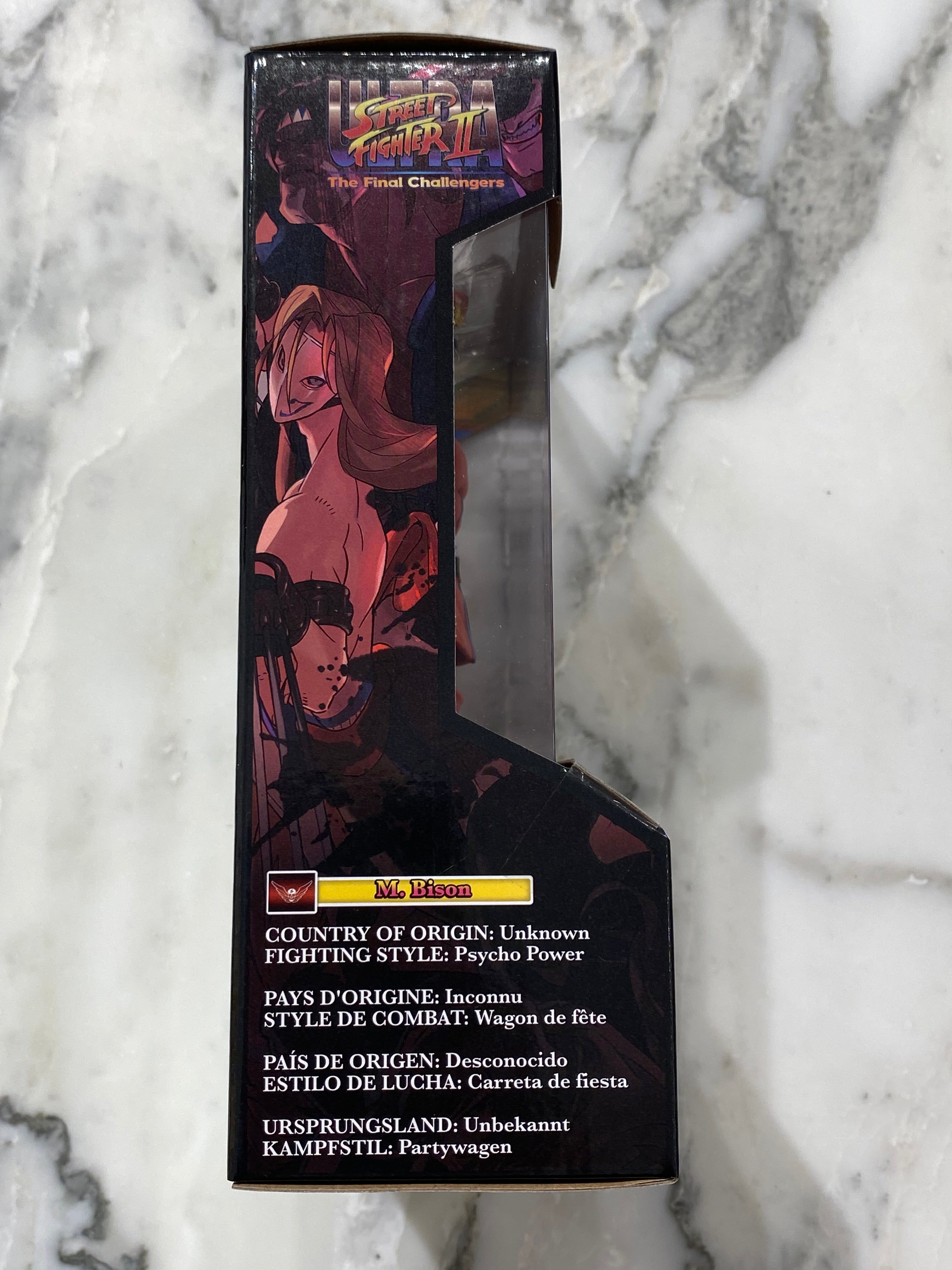 Street Fighter II M. Bison Action Figure