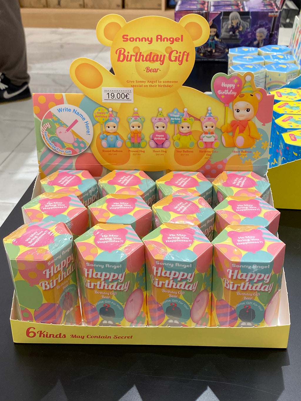 Sonny Angel Birthday Gift Bear