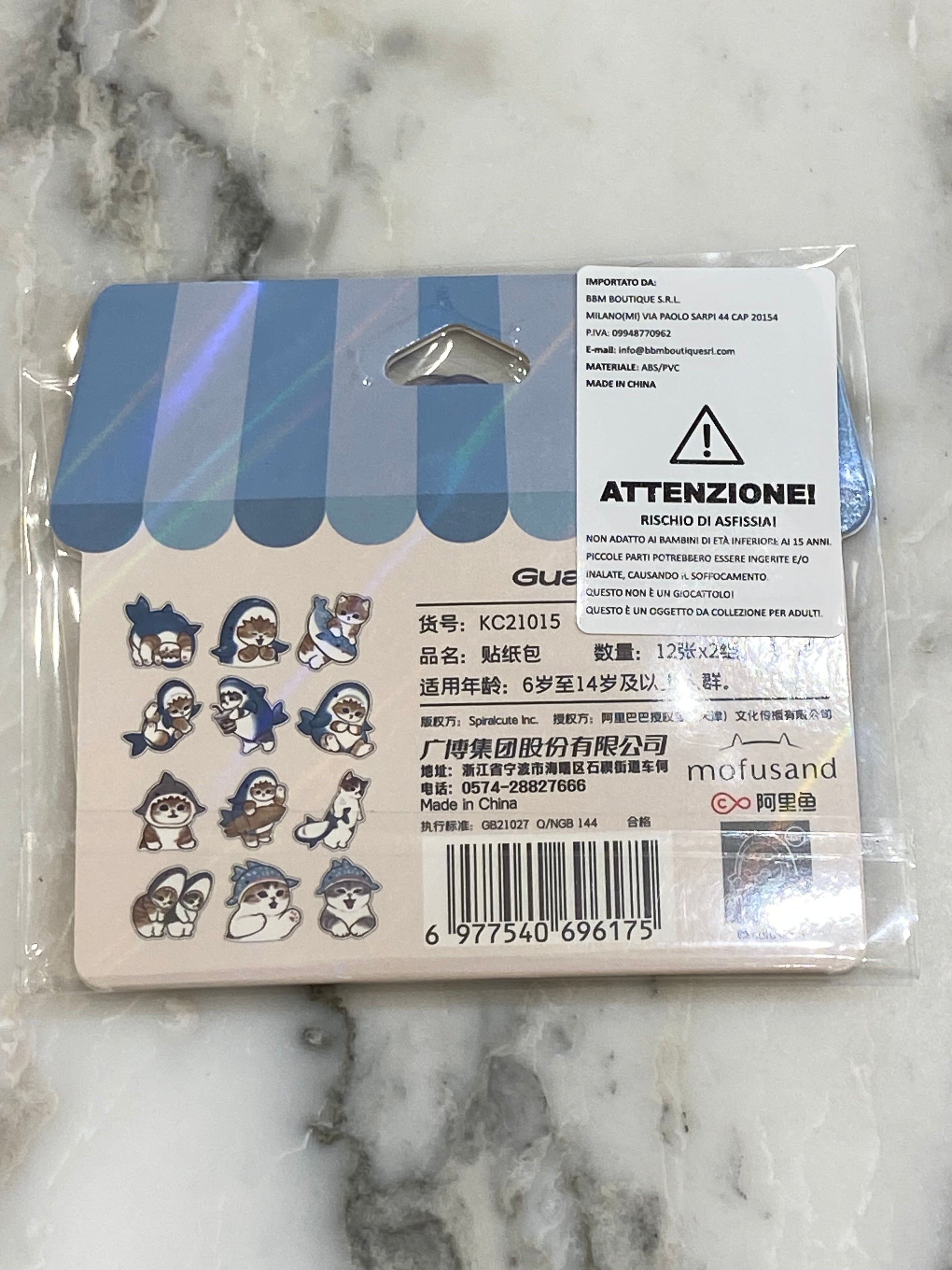 Mofusand 24pz Stickers