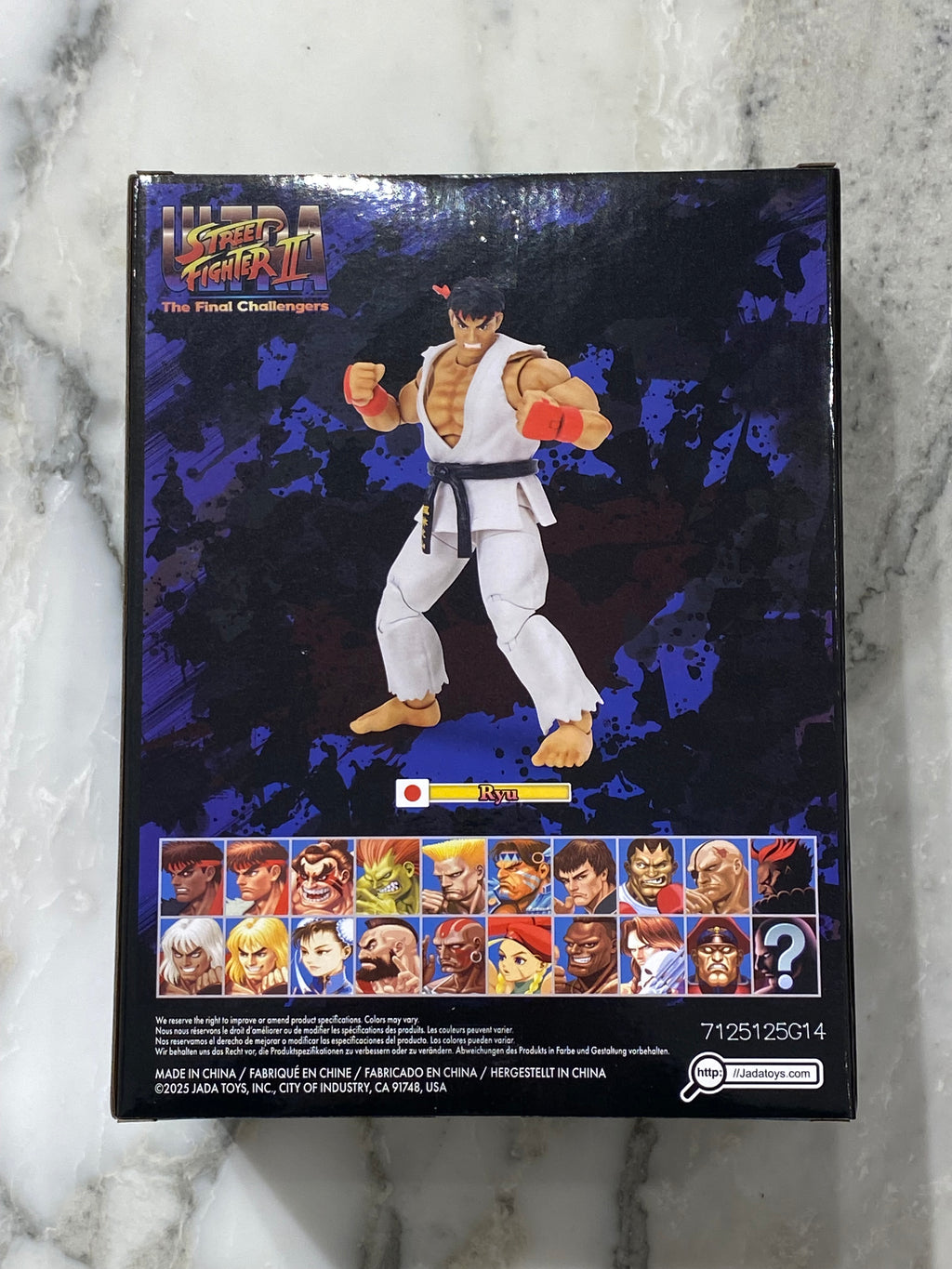 Street Fighter II Ryu Action Figure