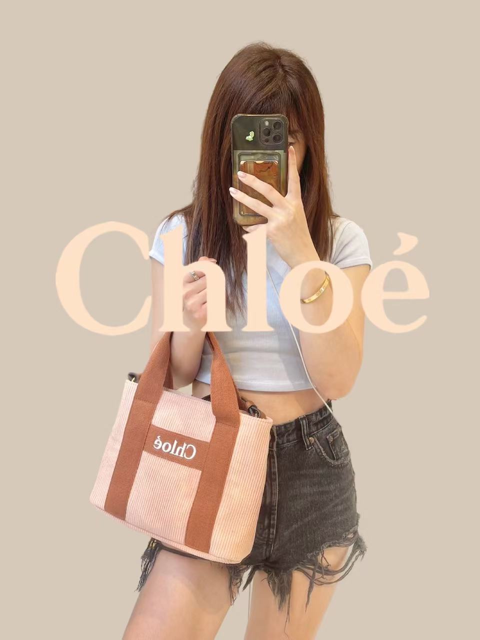 Borsa Chloé Kids a Mano con Tracolla