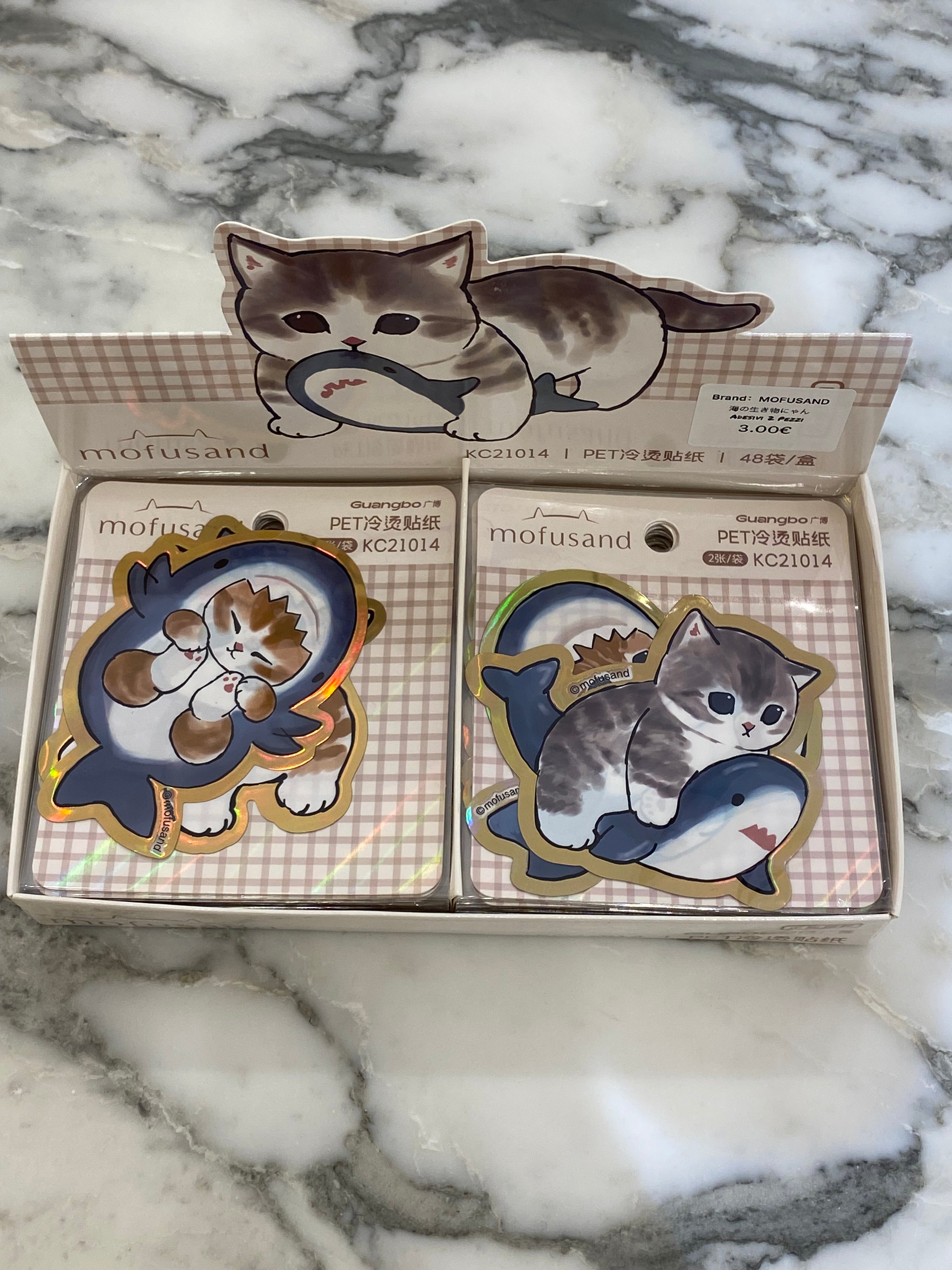 Mofusand 2pz Stickers