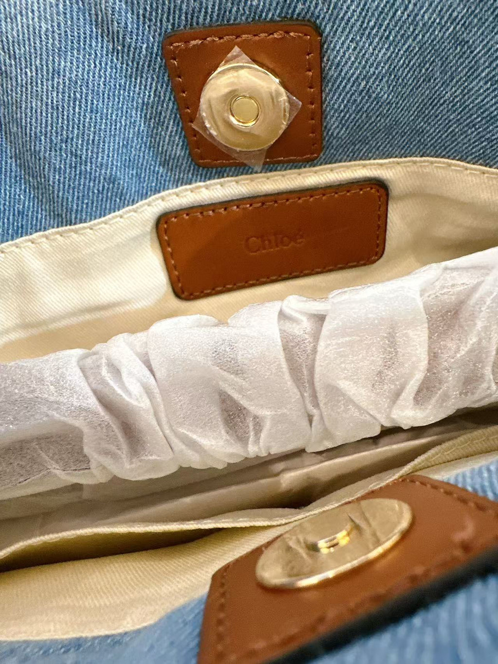 Borsa Chloé kids Jeans a mano con tracolla