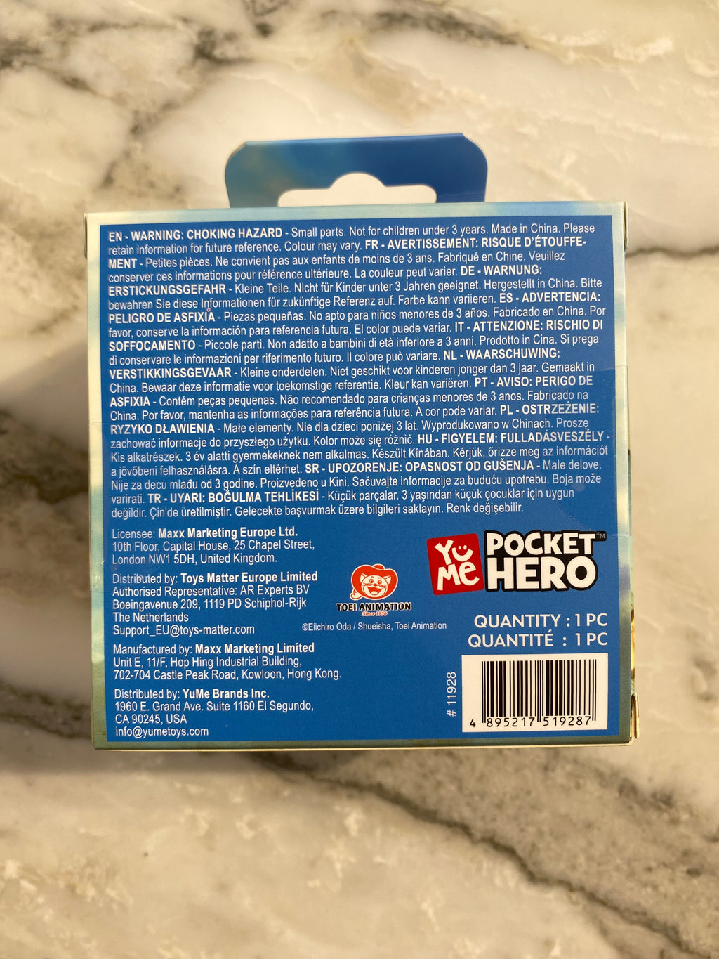 One Piece Pocket Hero Keychain