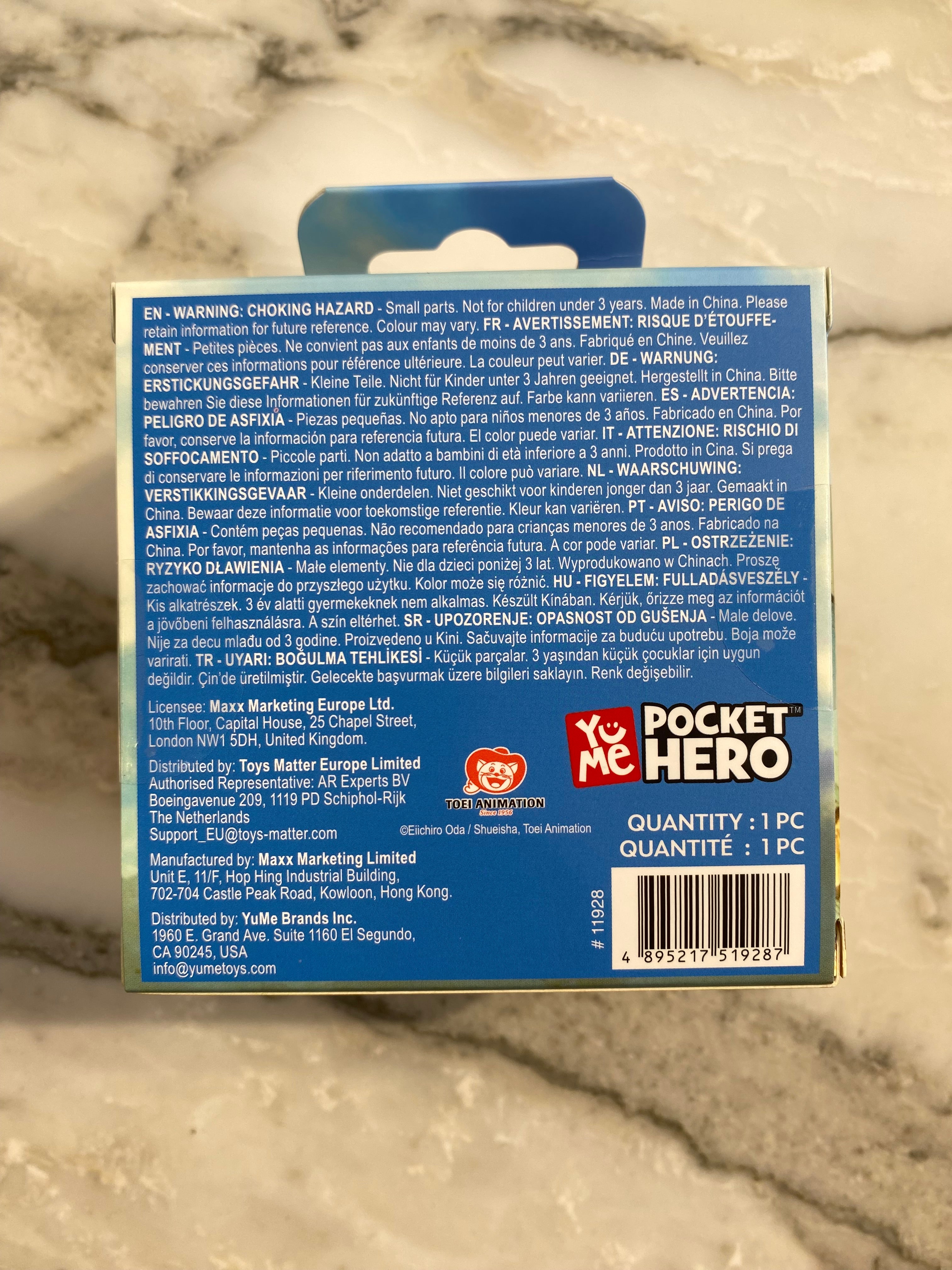 One Piece Pocket Hero Keychain