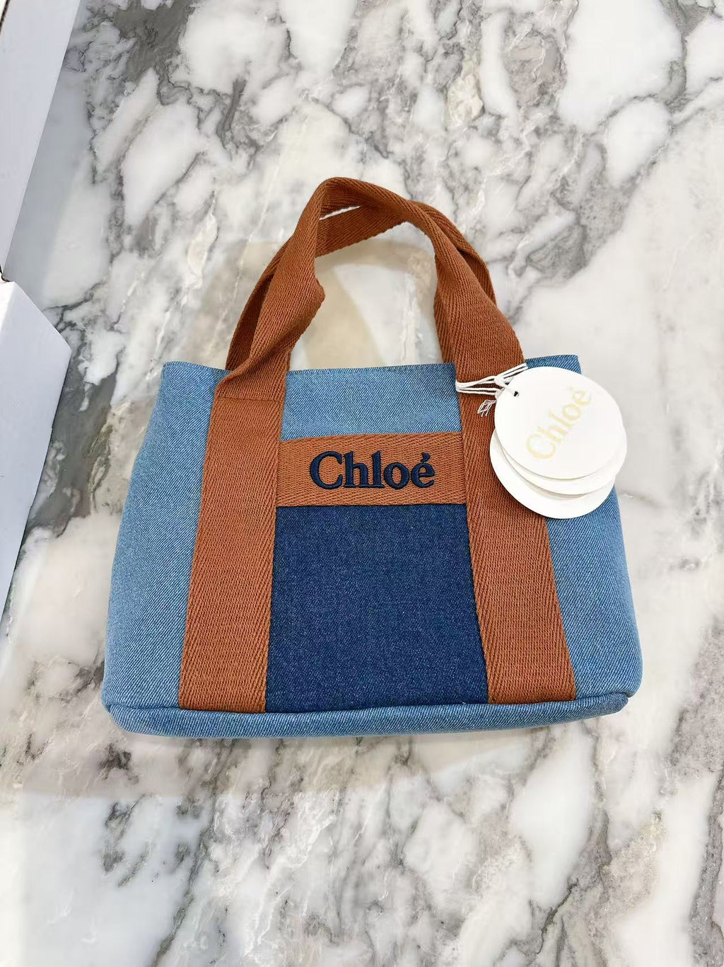 Borsa Chloé kids Jeans a mano con tracolla