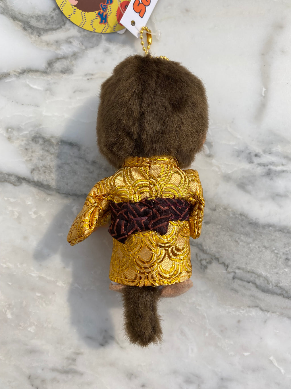 Monchhichi Kimono gold Keychain