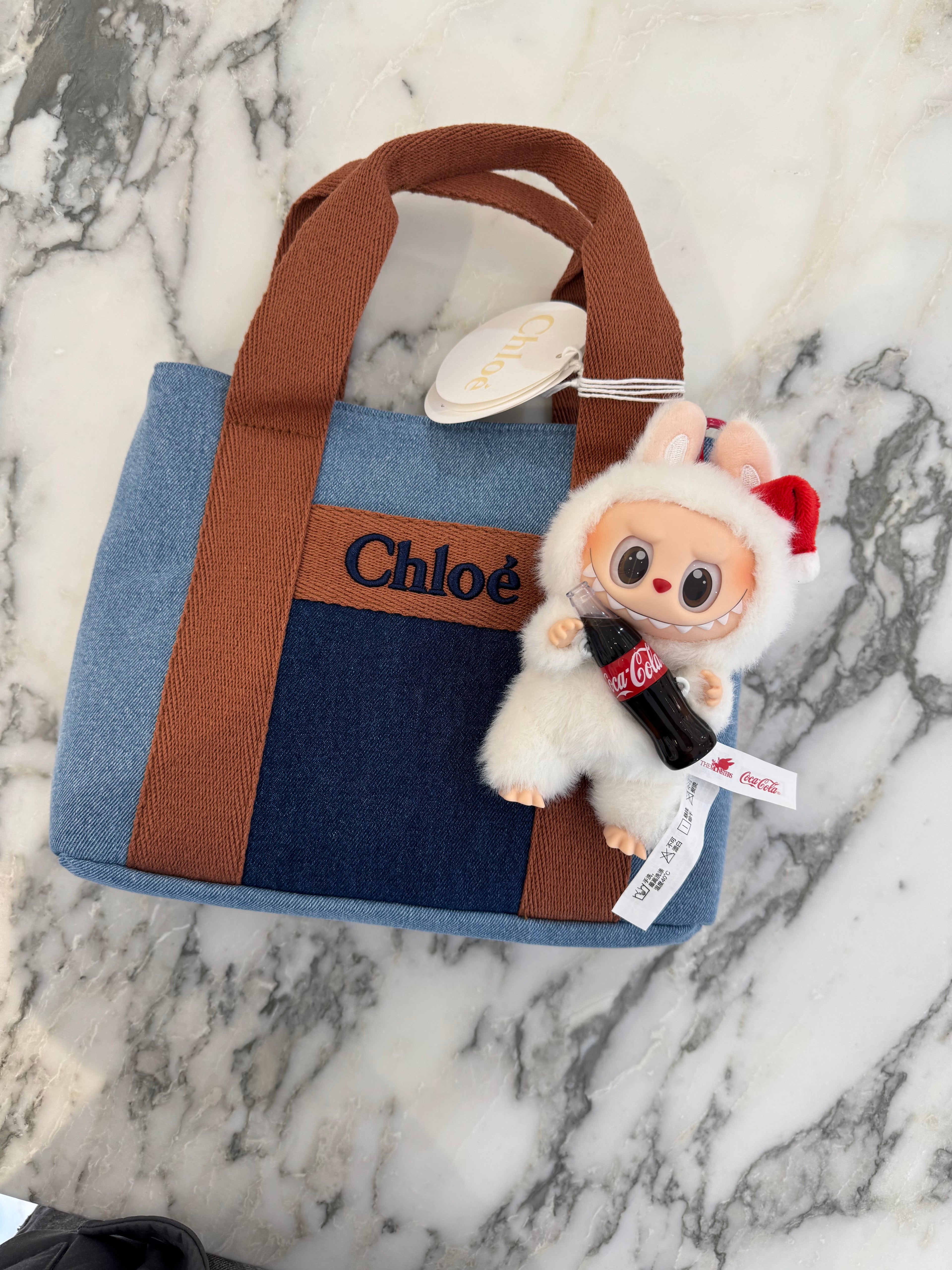 Borsa Chloé kids Jeans a mano con tracolla