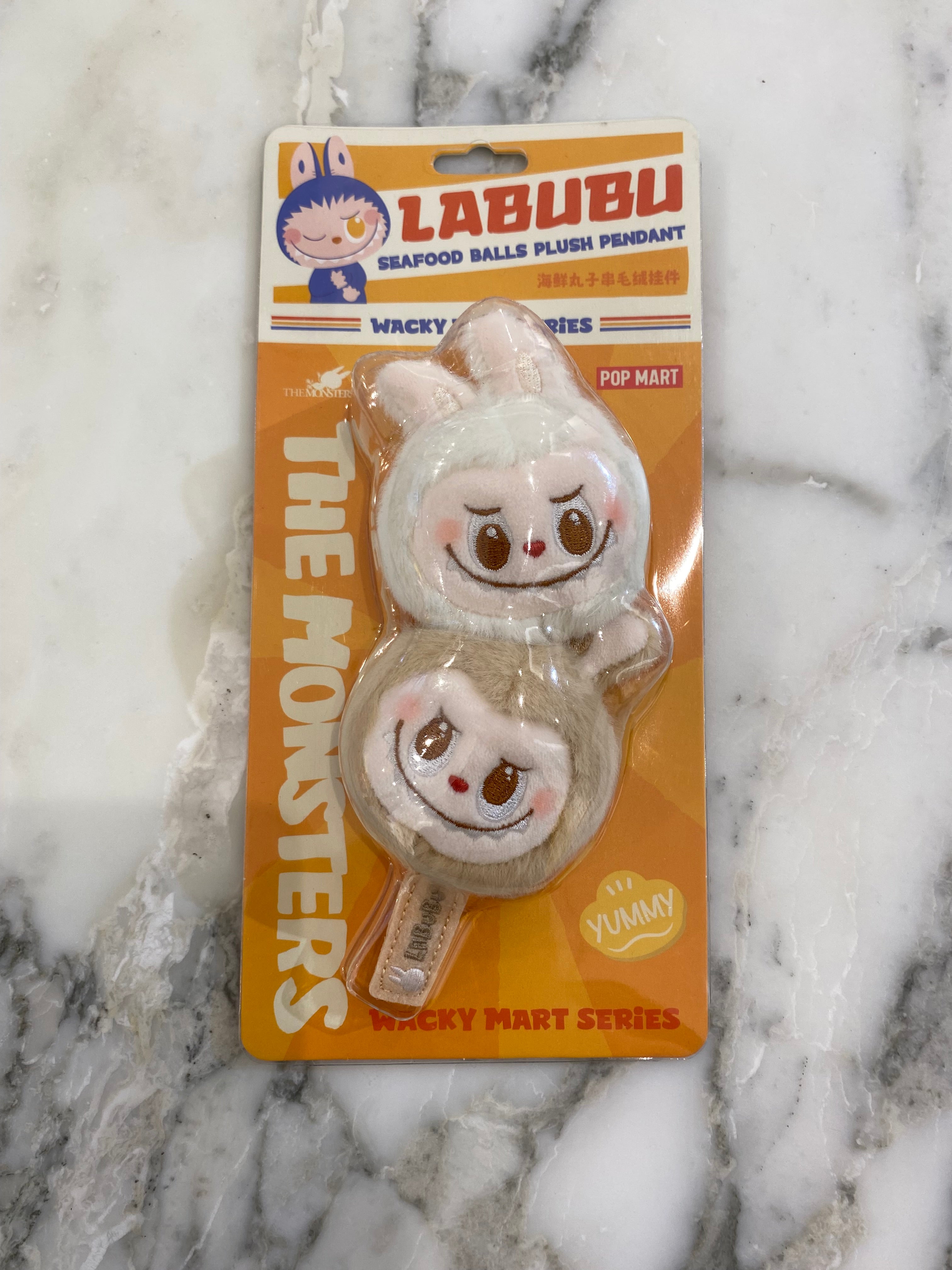 LABUBU SEAFOOD BALLS PLUSH PENDANT