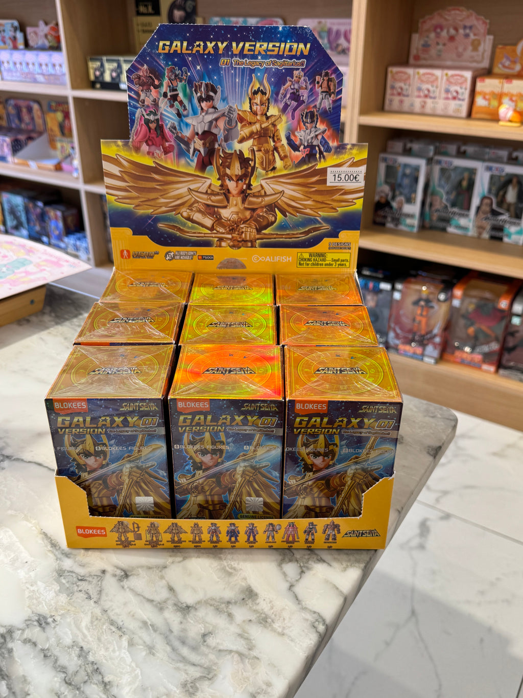 Saint Seya Galaxy 01, Blind Box Blokees