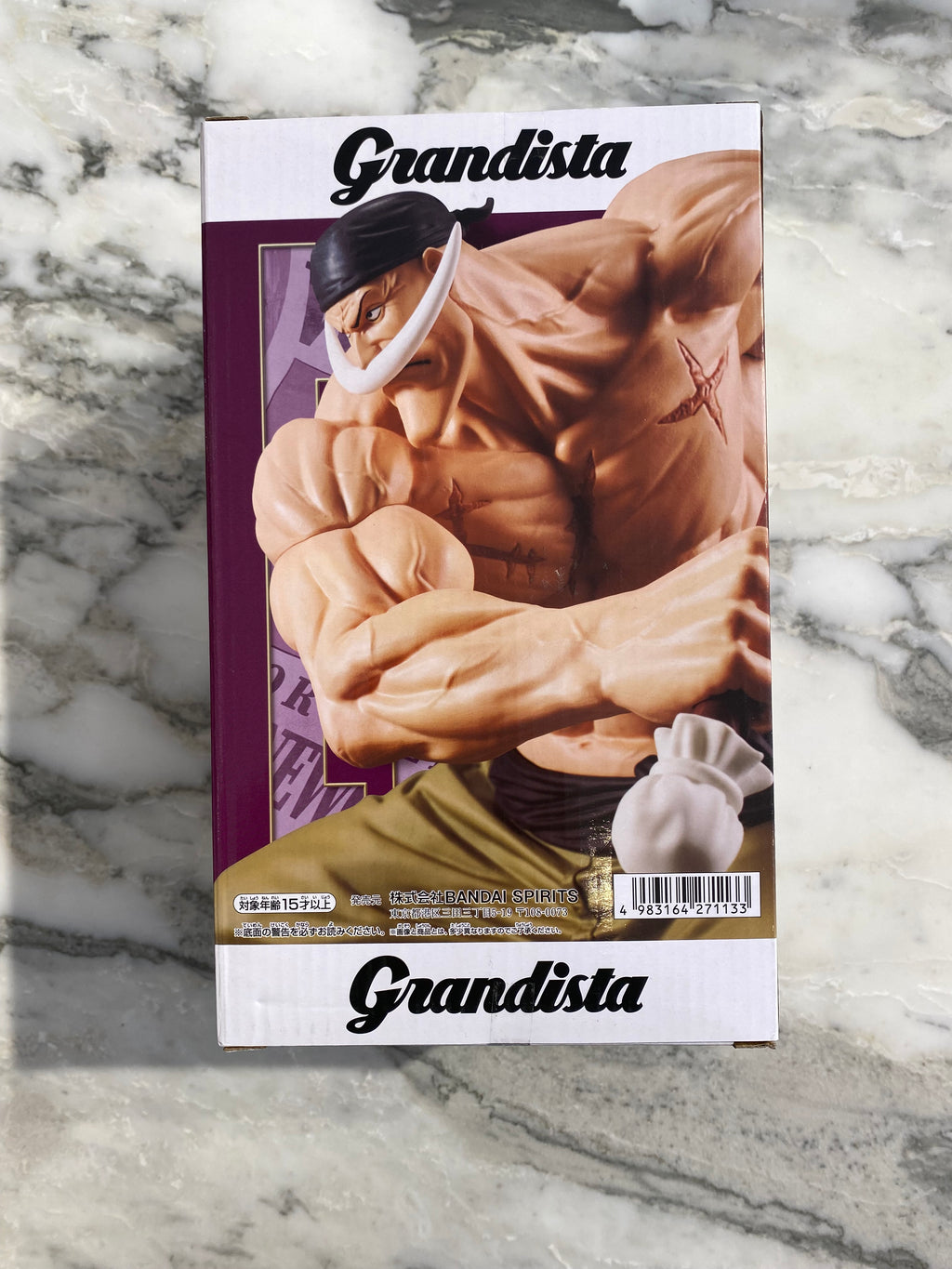 One Piece Edward Newgate Figure  Grandista Bandai