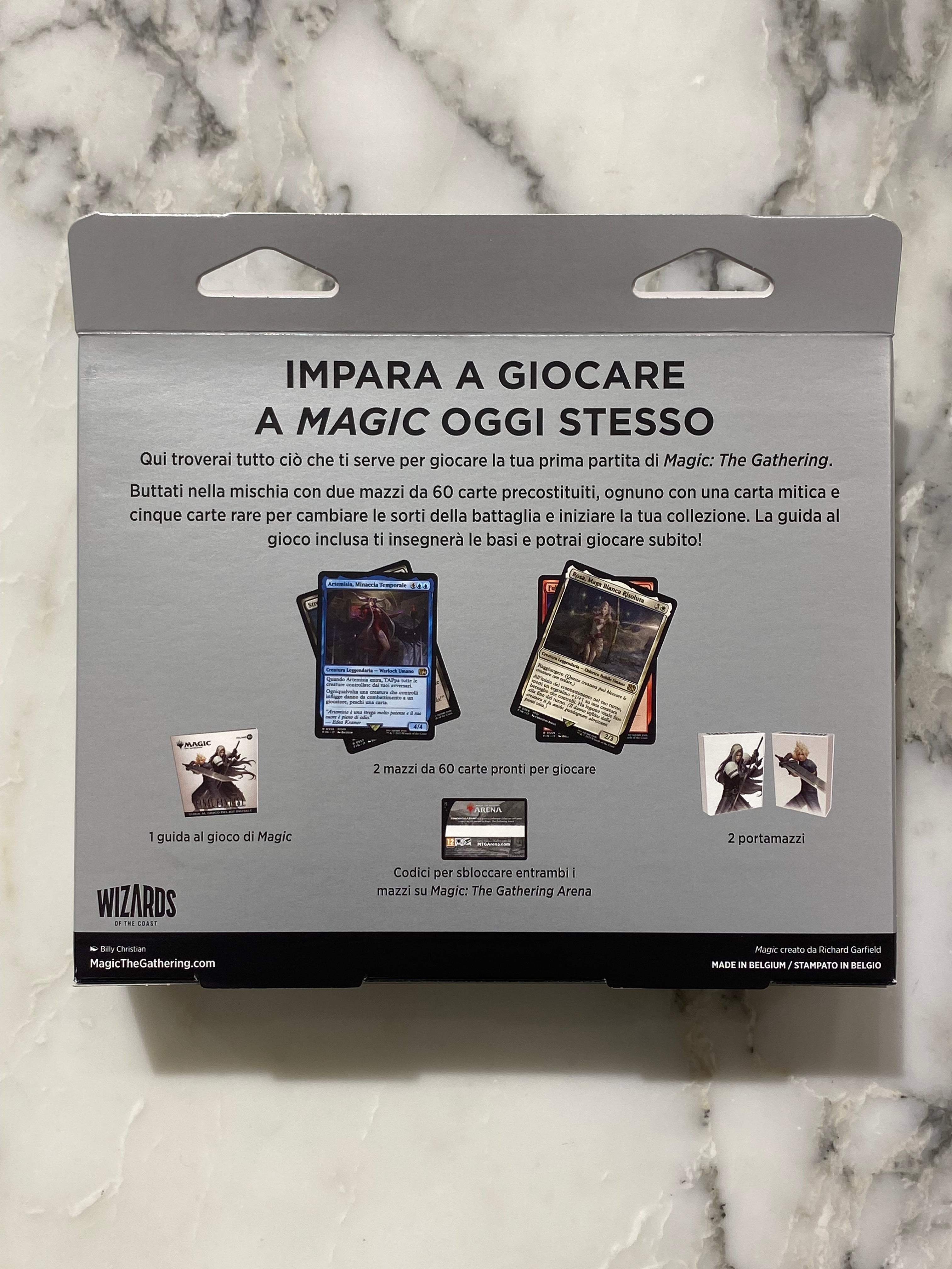 Magic the Gathering Kit iniziale di Final Fantasy