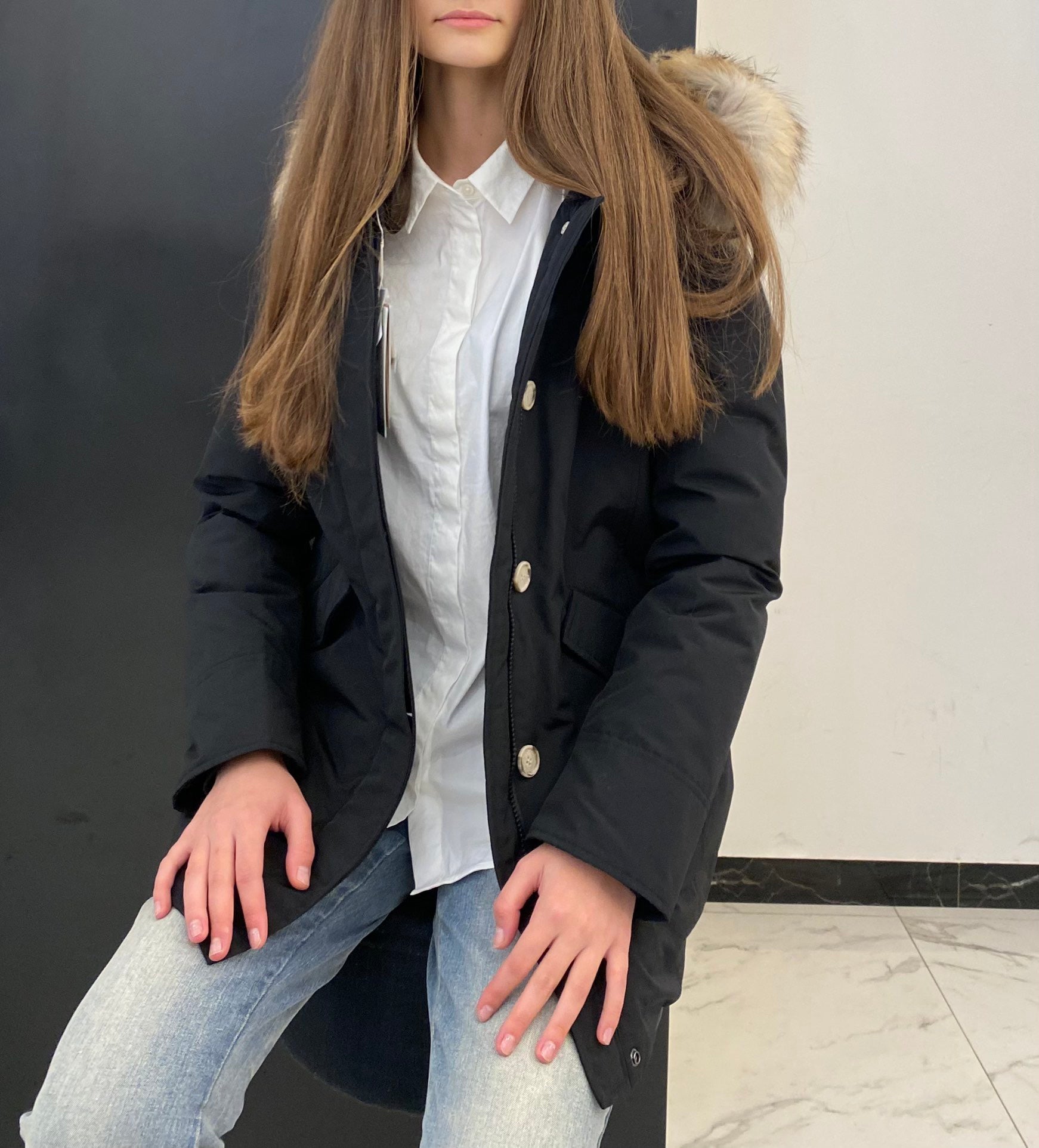 Parka Classico Girl Lungo