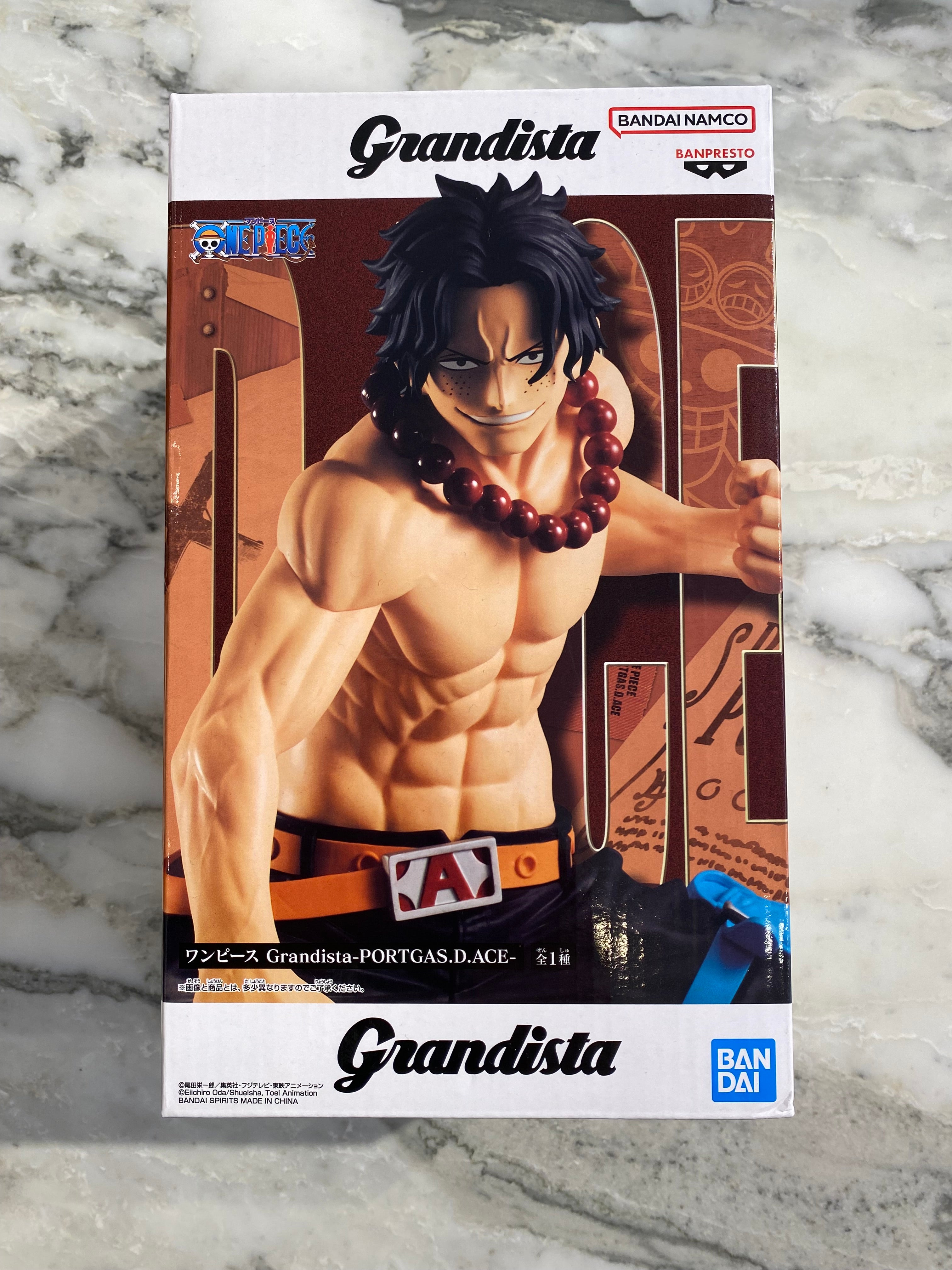 One Piece Portgas D. Ace , Grandista Bandai.