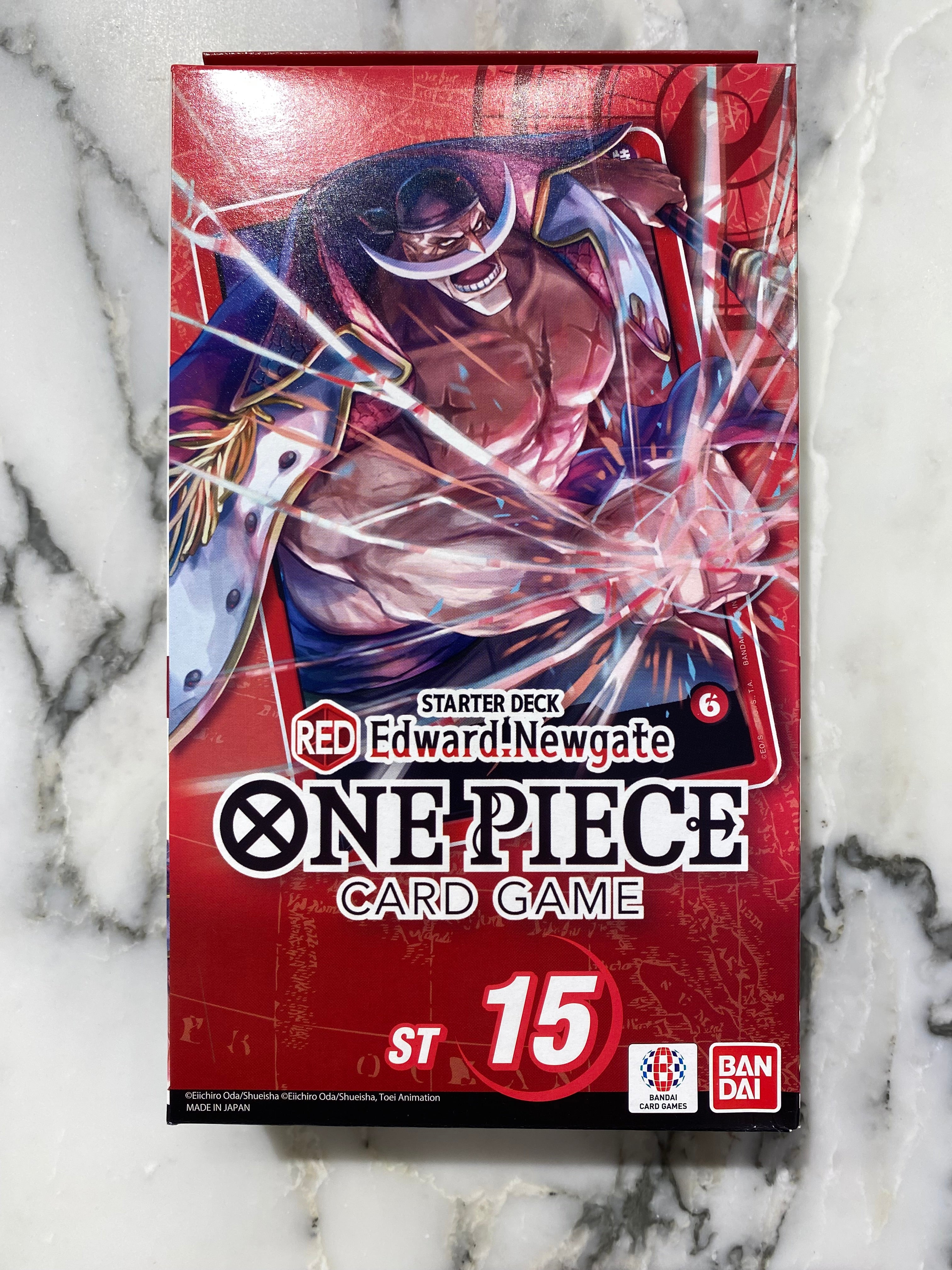 One Piece Starter Deck Edward Newgate st15