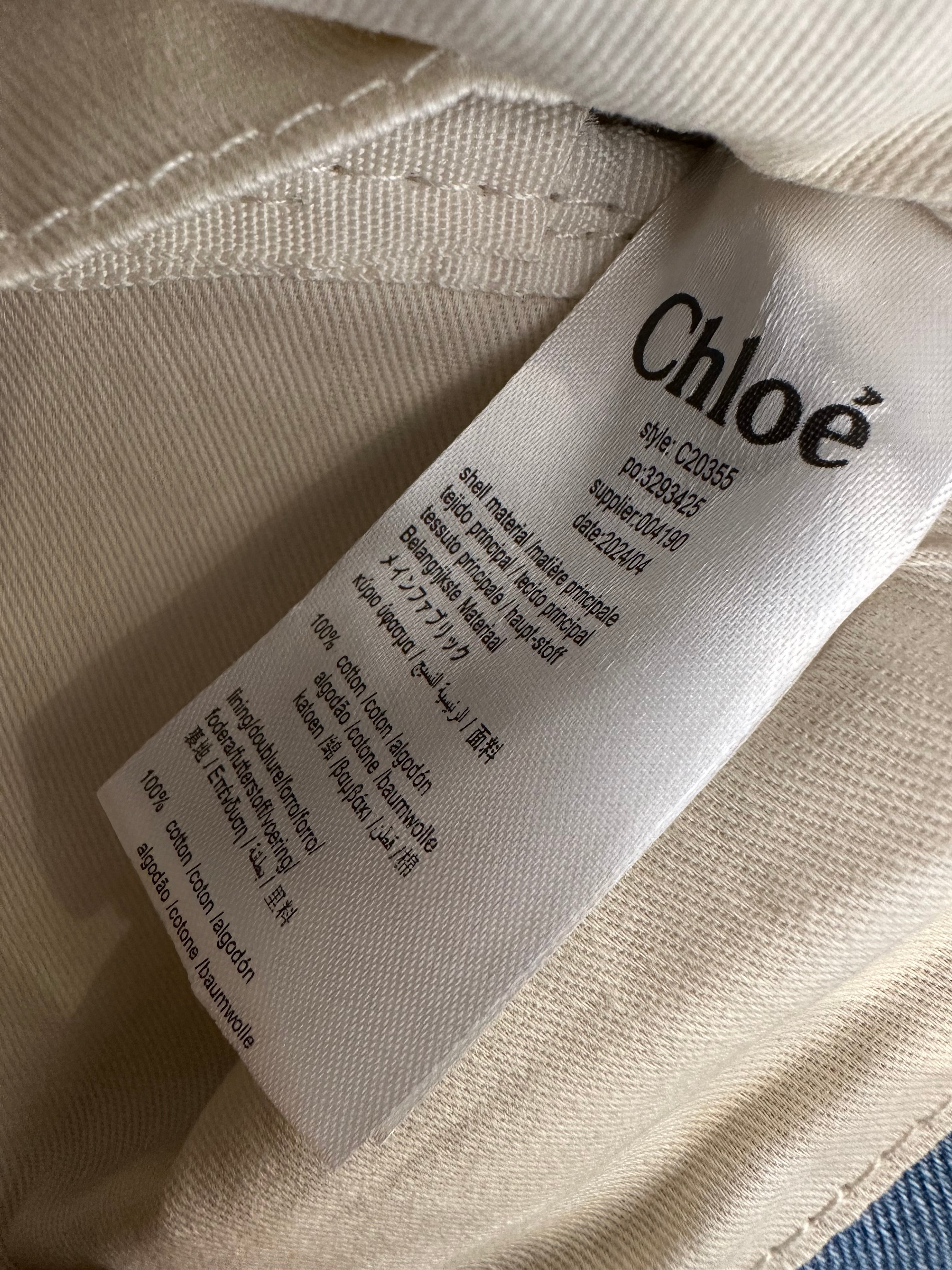 Borsa Chloé kids Jeans a mano con tracolla