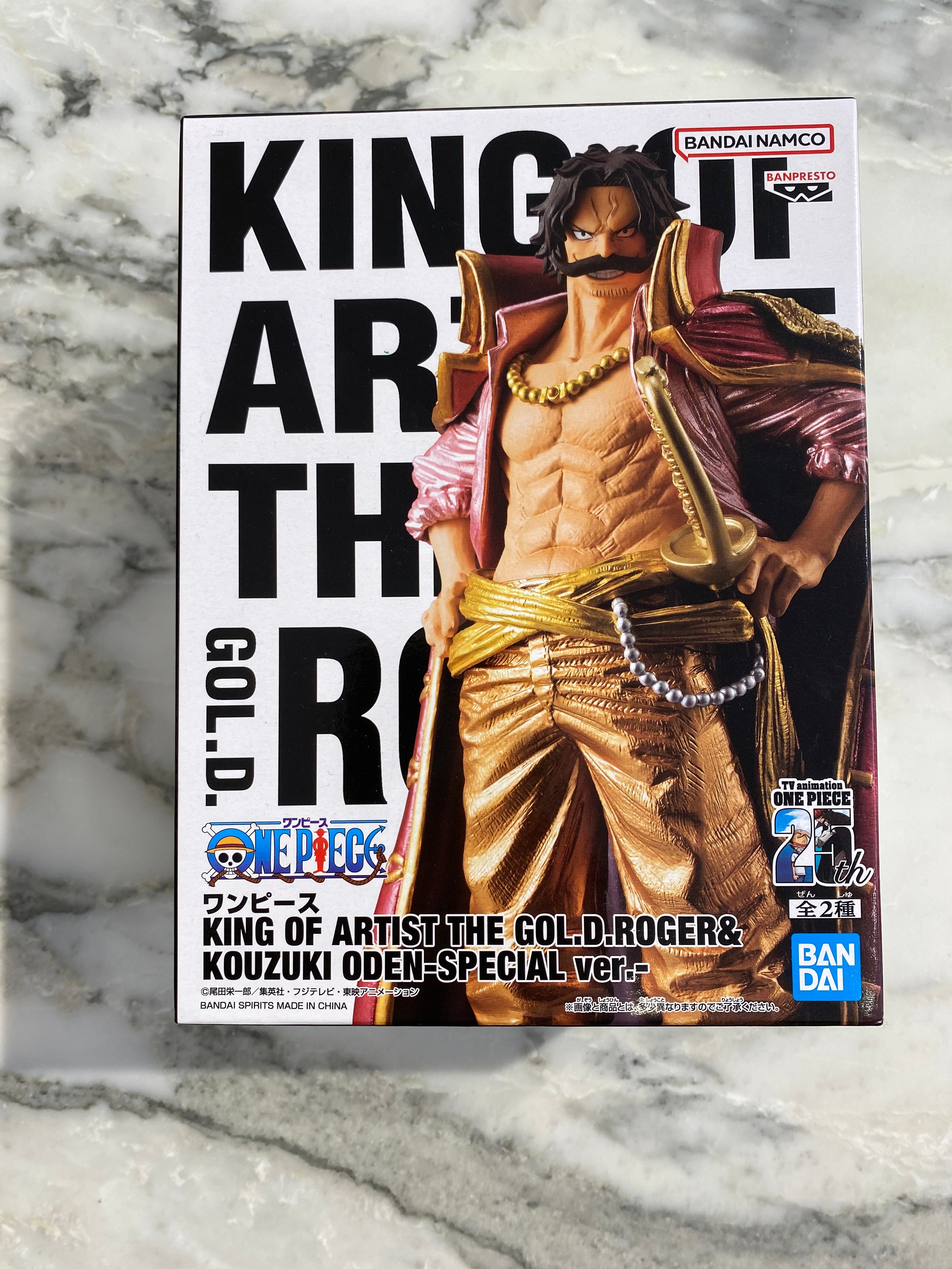 King of Artist One Piece GOL. D. Roger & Kouzuki Special Ver. Bandai