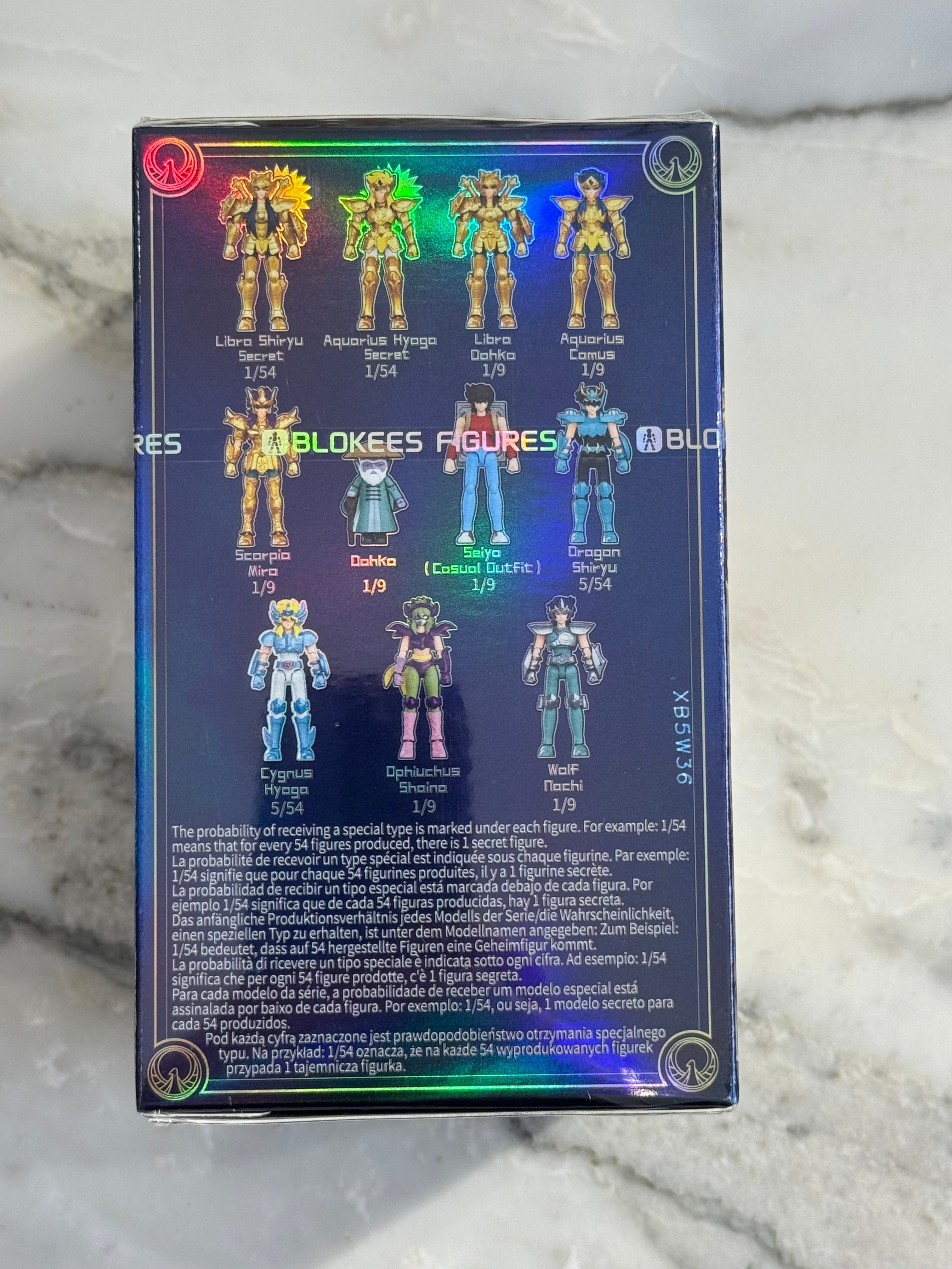 Saint Seya Galaxy 02 , Blind Box Blokees