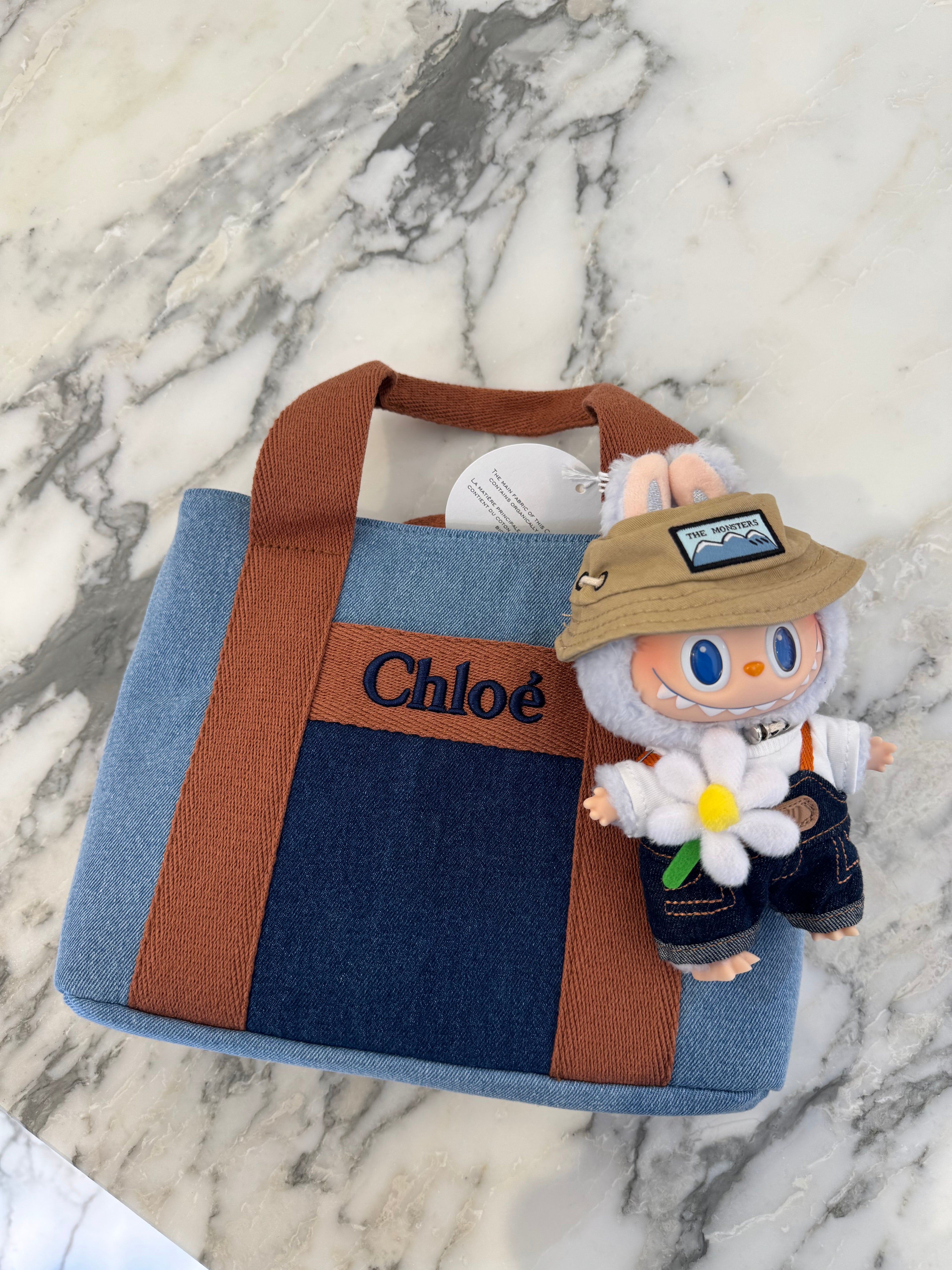 Borsa Chloé kids Jeans a mano con tracolla