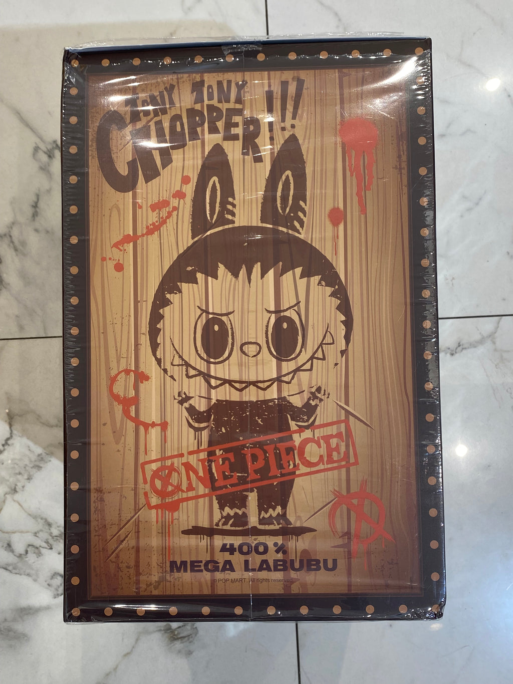 One Piece X Labubu Chopper 400%