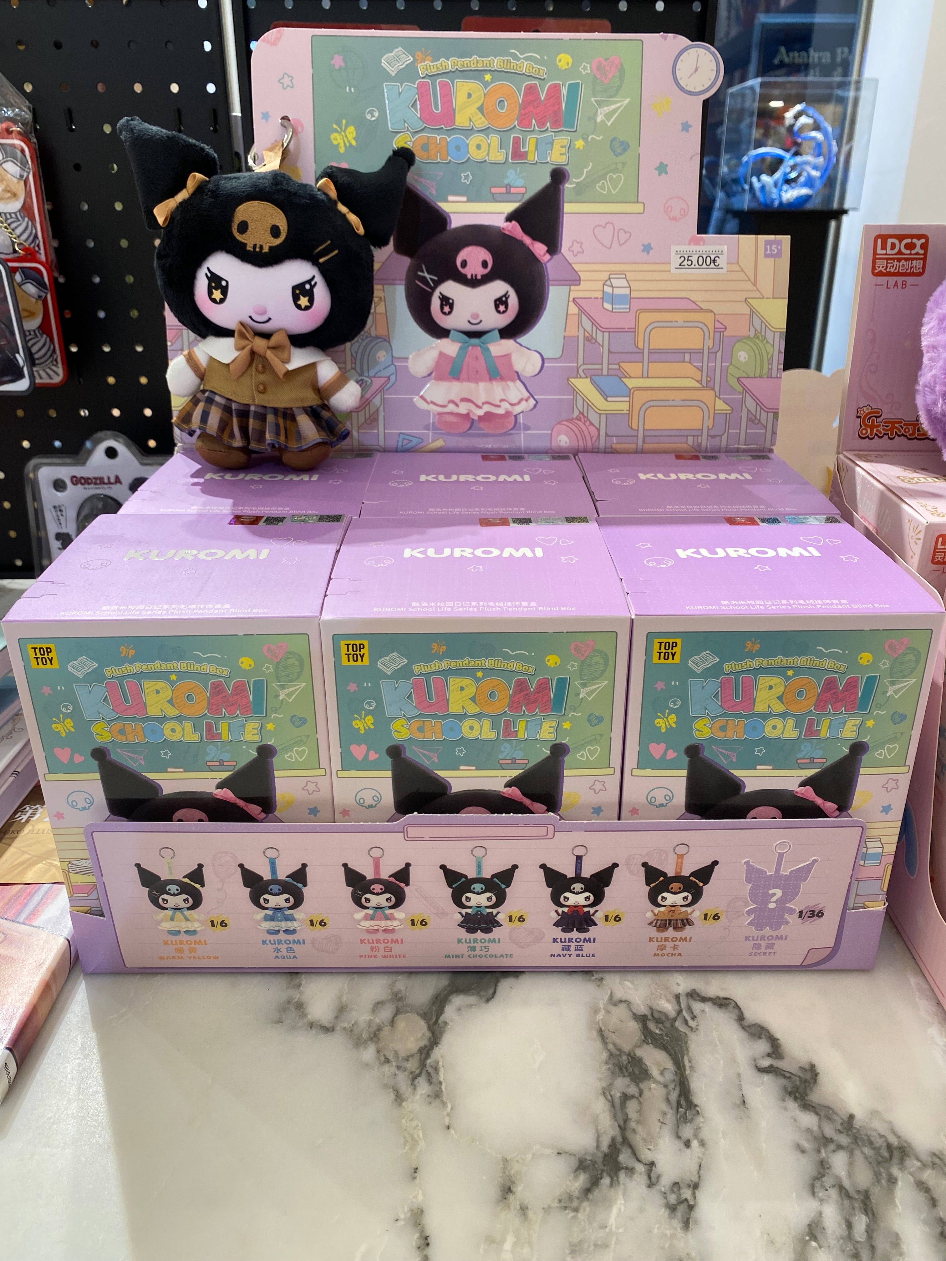 Kuromi School Life Pendant Blind Box