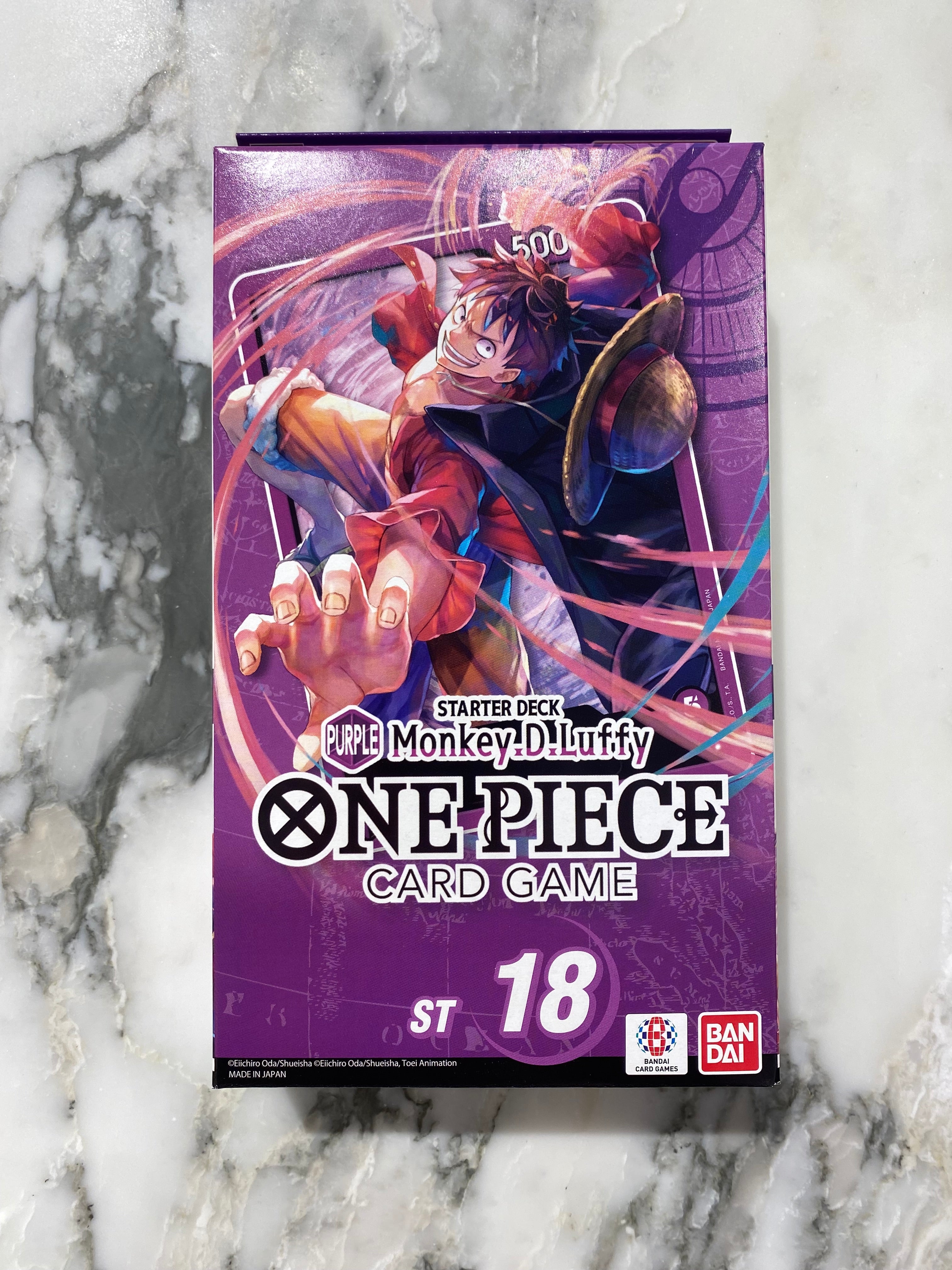 One Piece Starter Deck Monkey D. Luffy st18