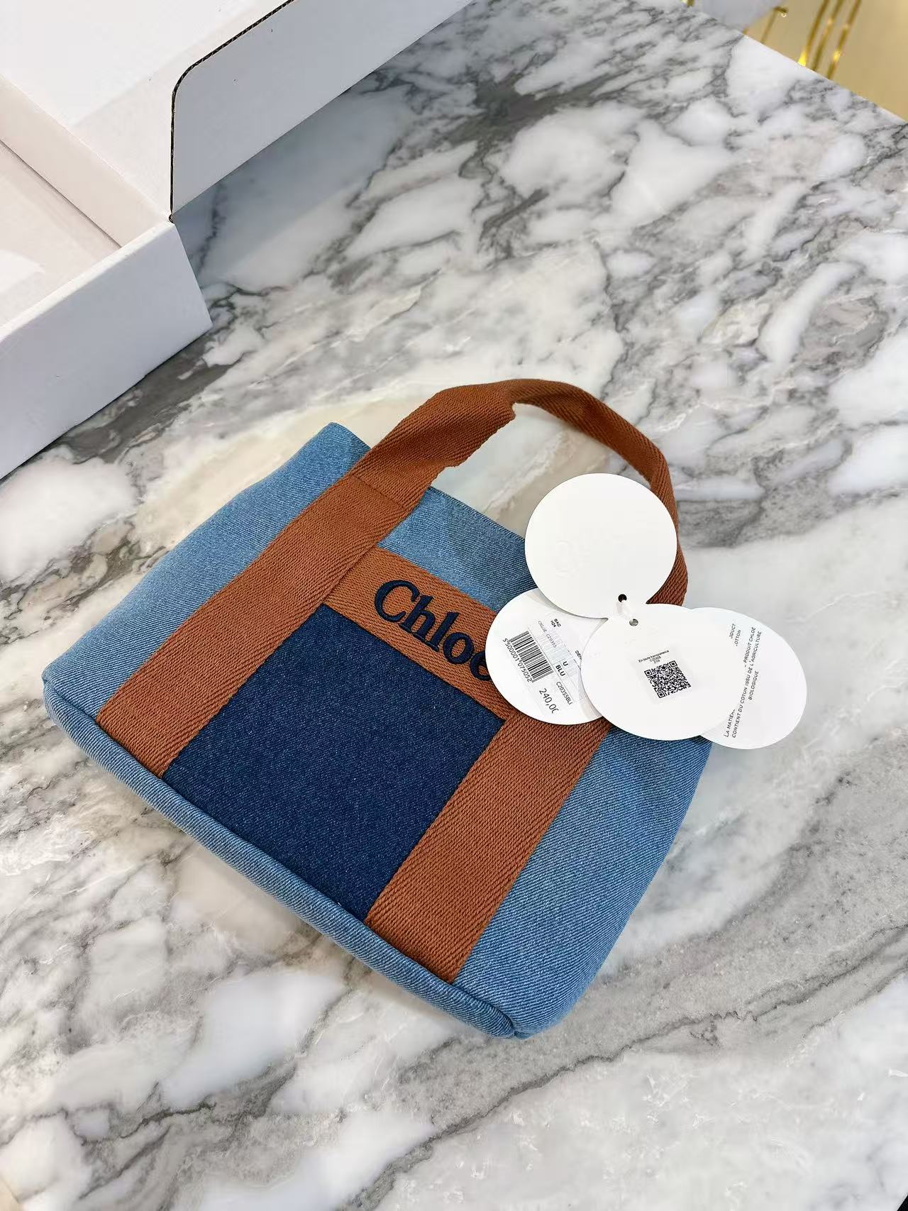 Borsa Chloé kids Jeans a mano con tracolla