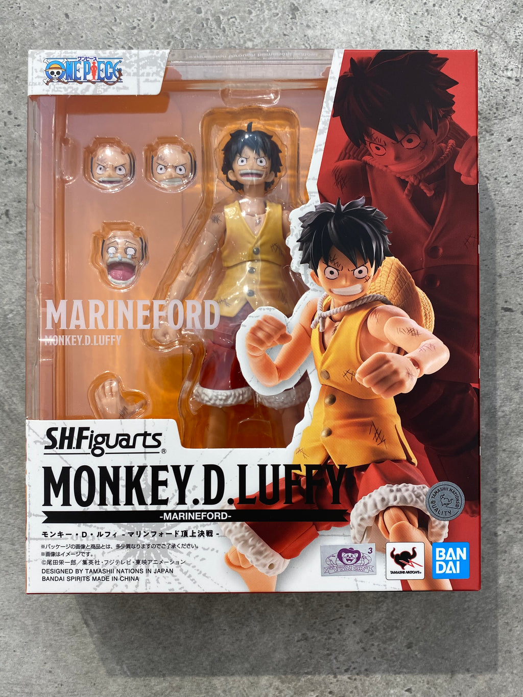 One Piece Monkey D. Luffy Marineford SHF