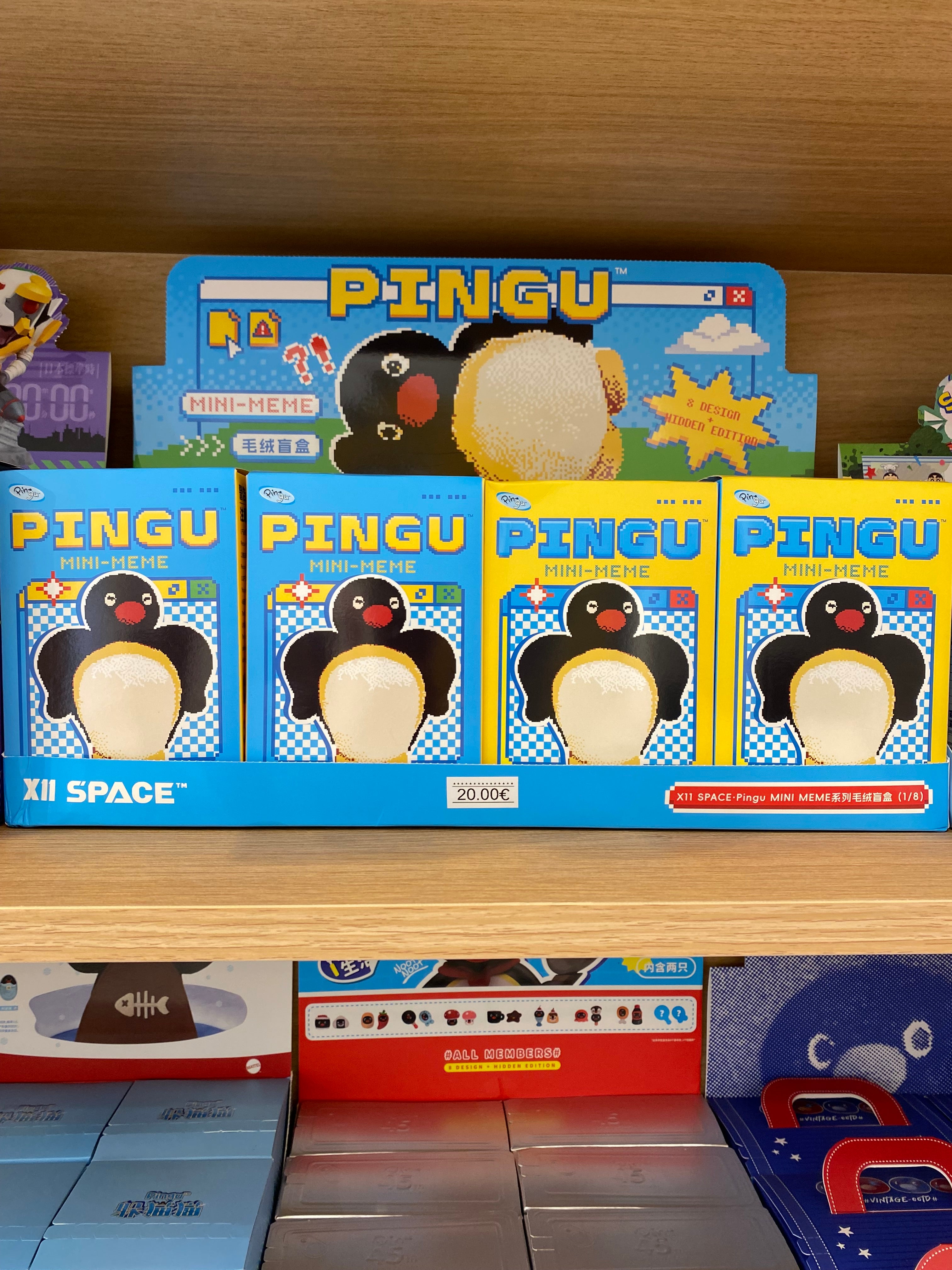 Pingu Mini Meme Keychain