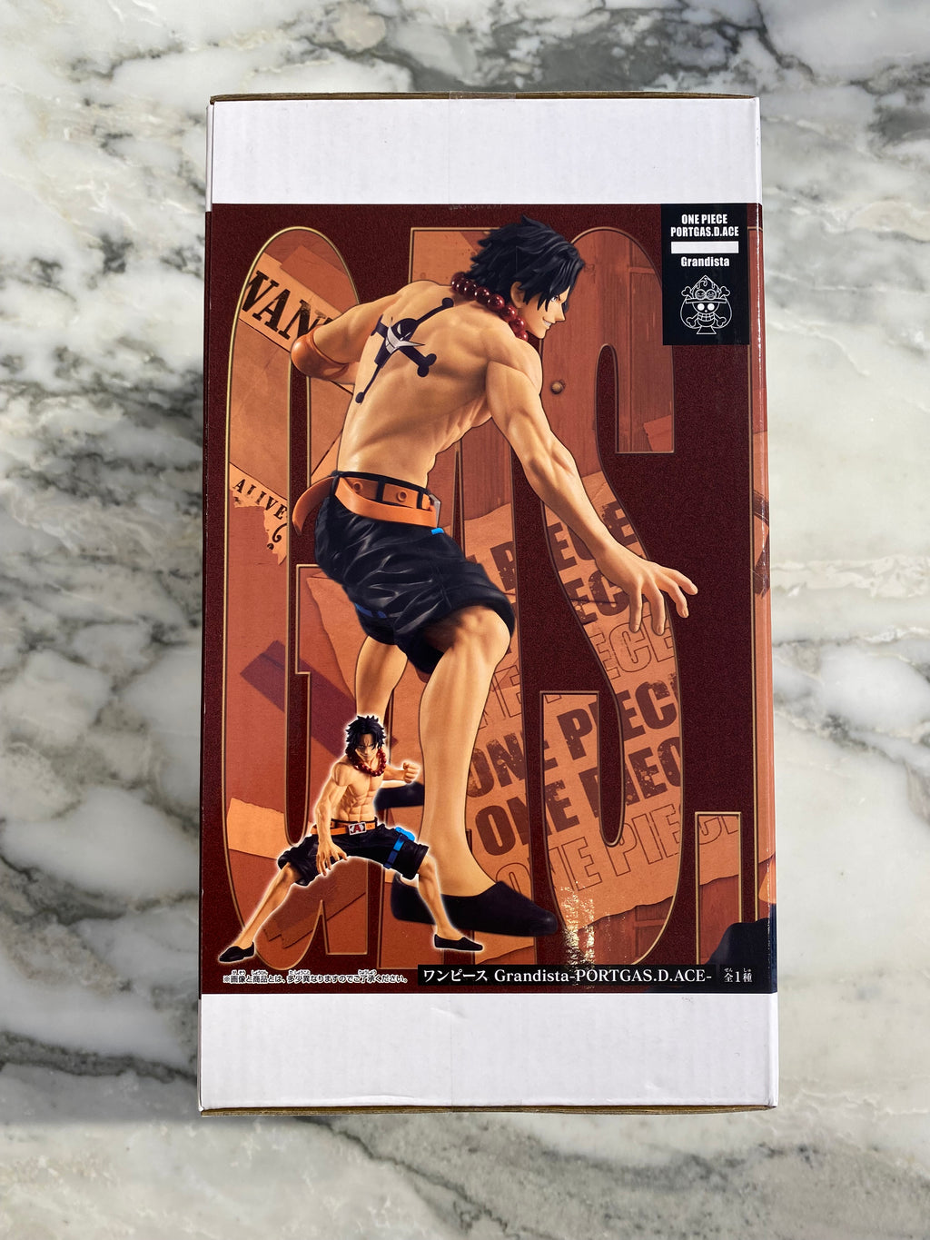 One Piece Portgas D. Ace , Grandista Bandai.