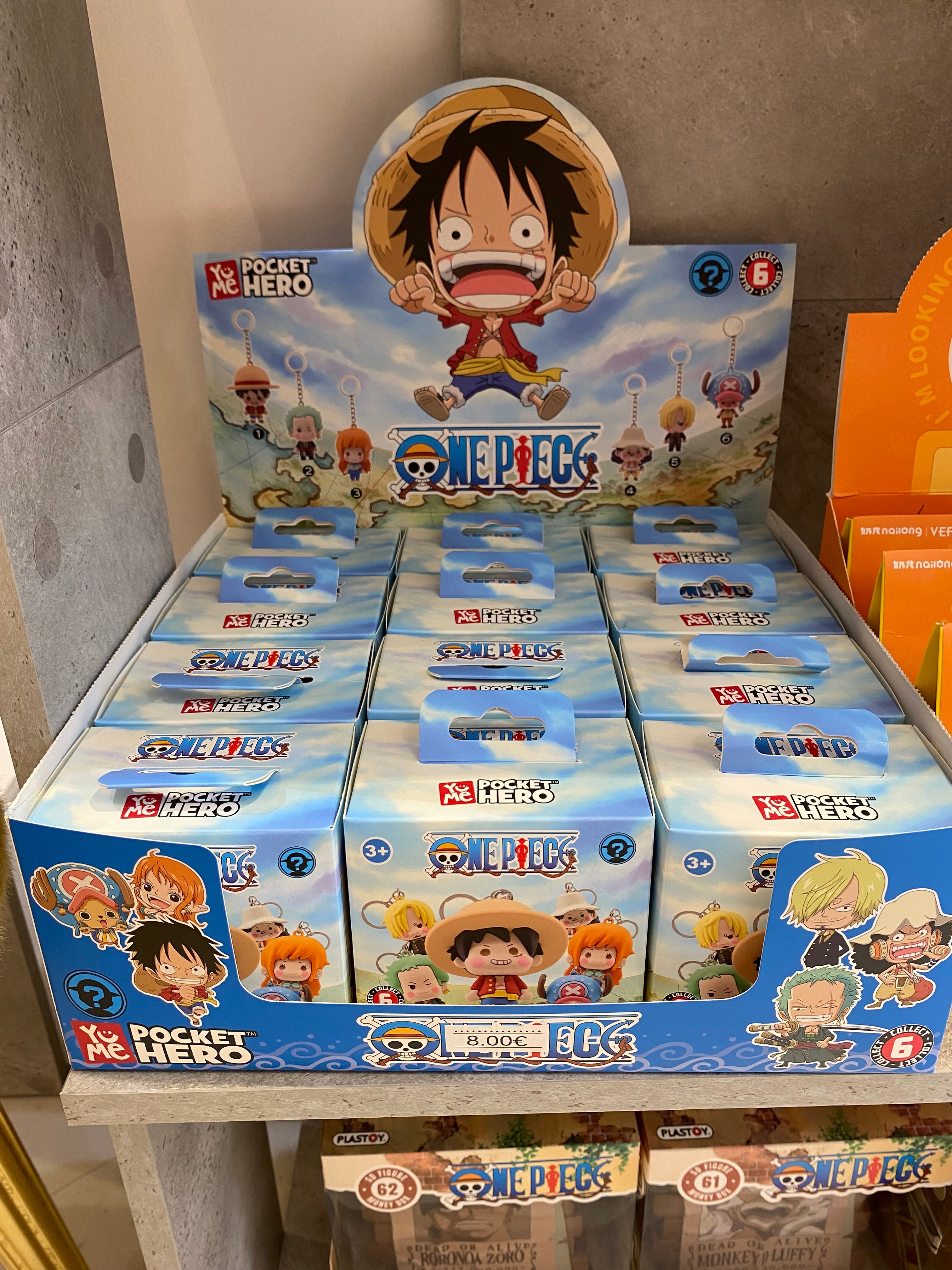 One Piece Pocket Hero Keychain