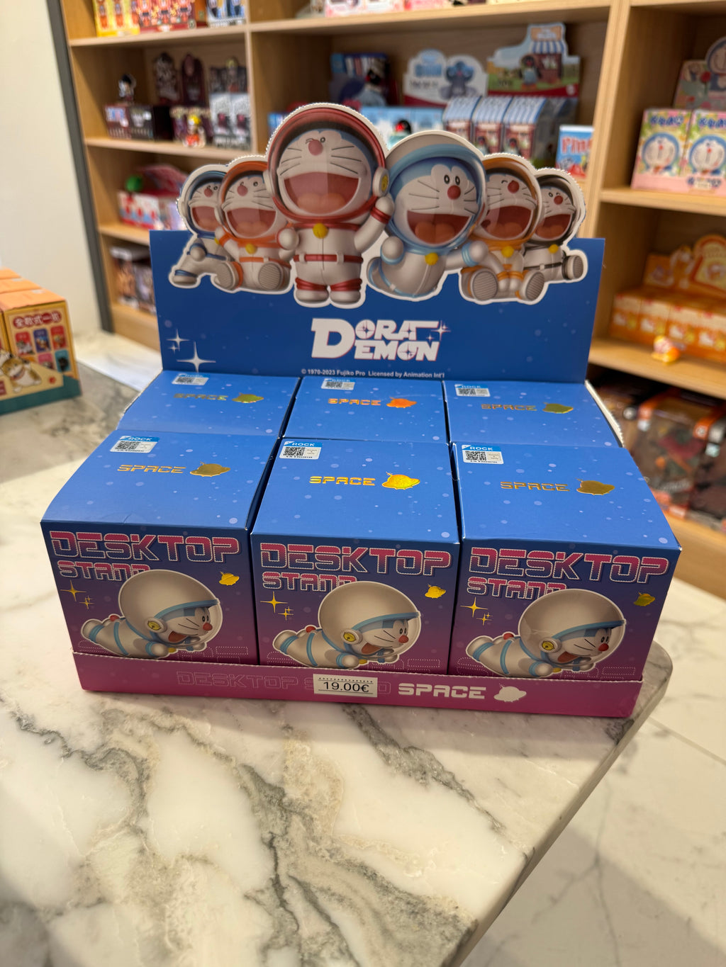 Doraemon Desktop Stand Space