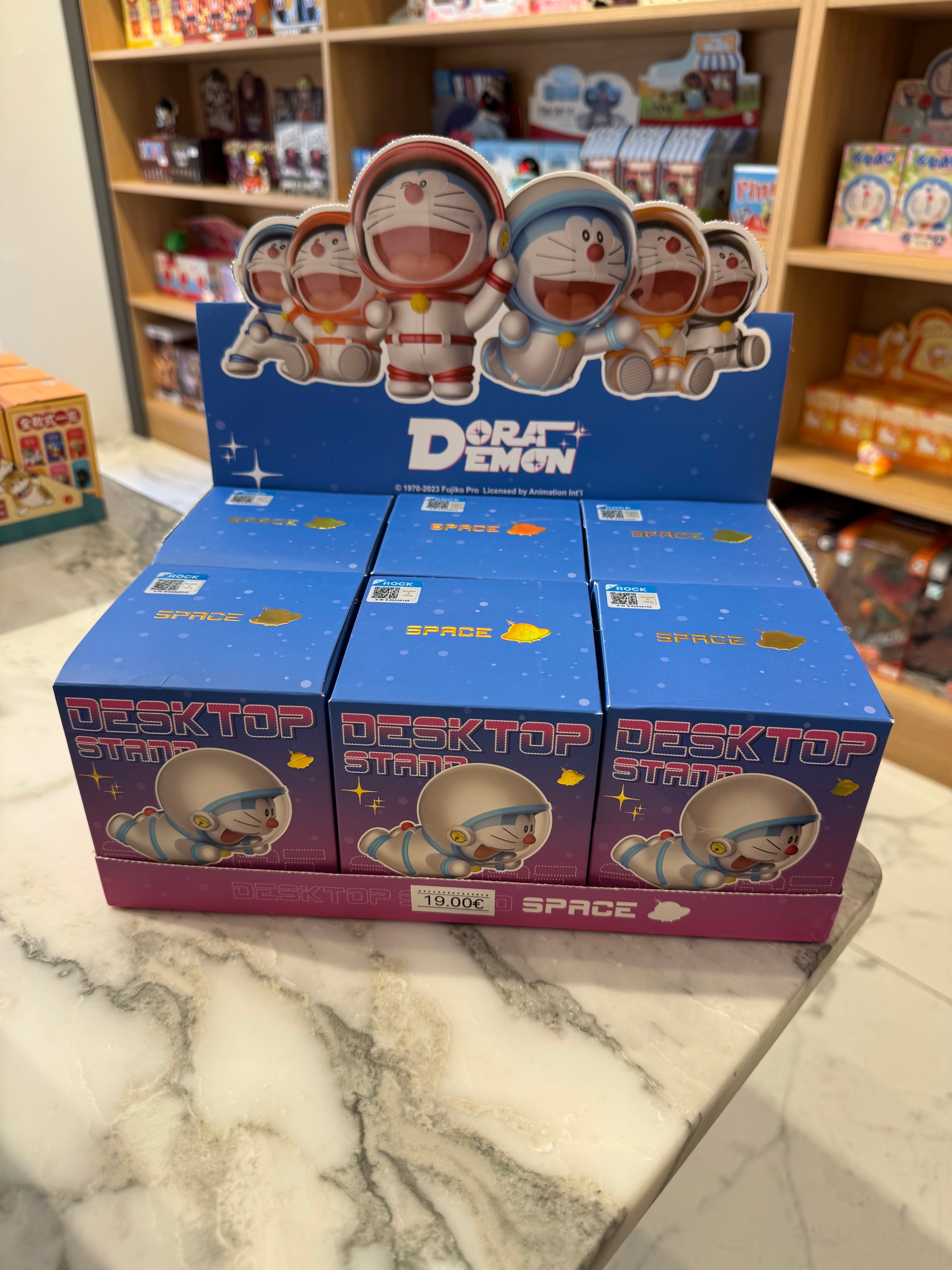 Doraemon Desktop Stand Space