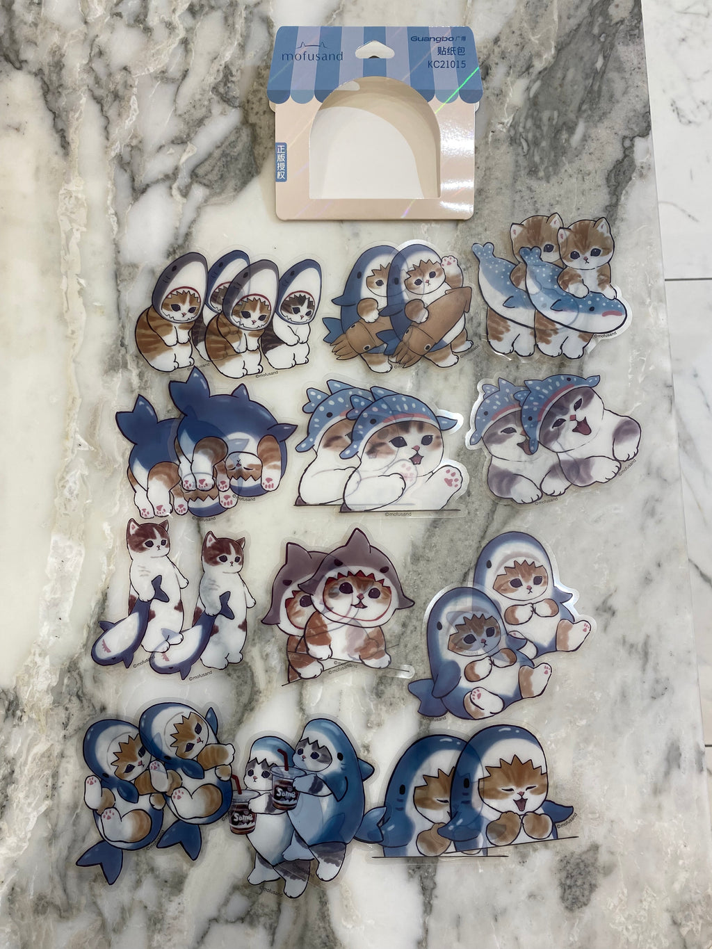 Mofusand 24pz Stickers