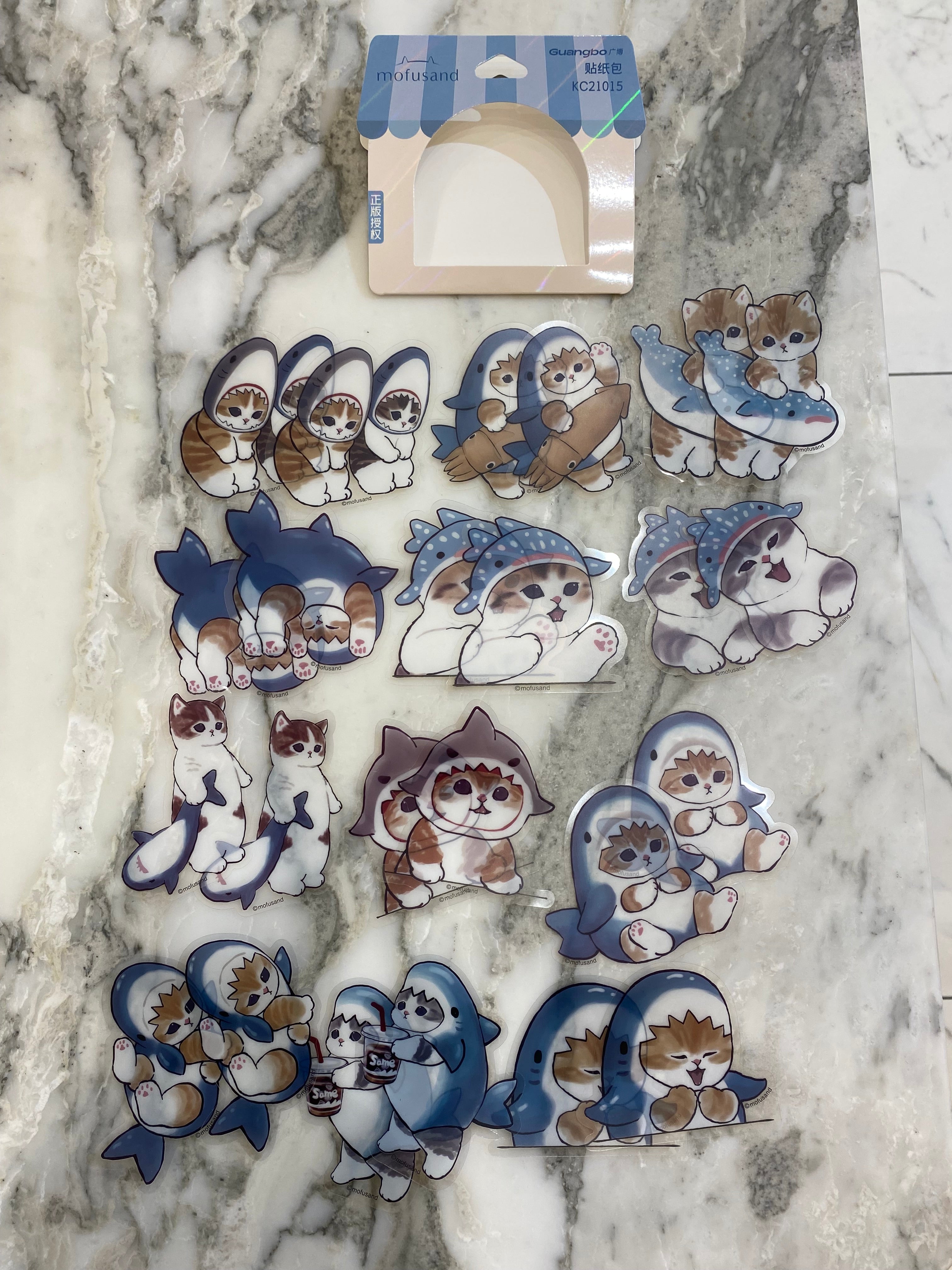 Mofusand 24pz Stickers