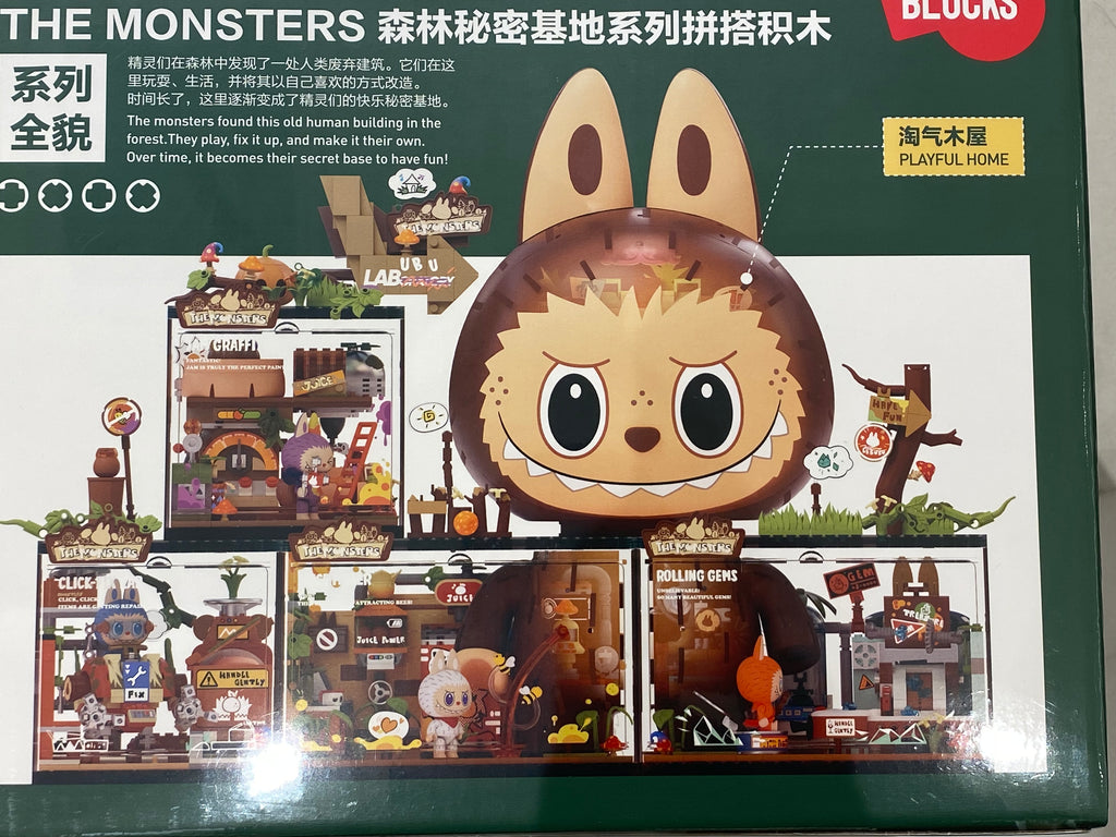 Labubu Forest Secret Base