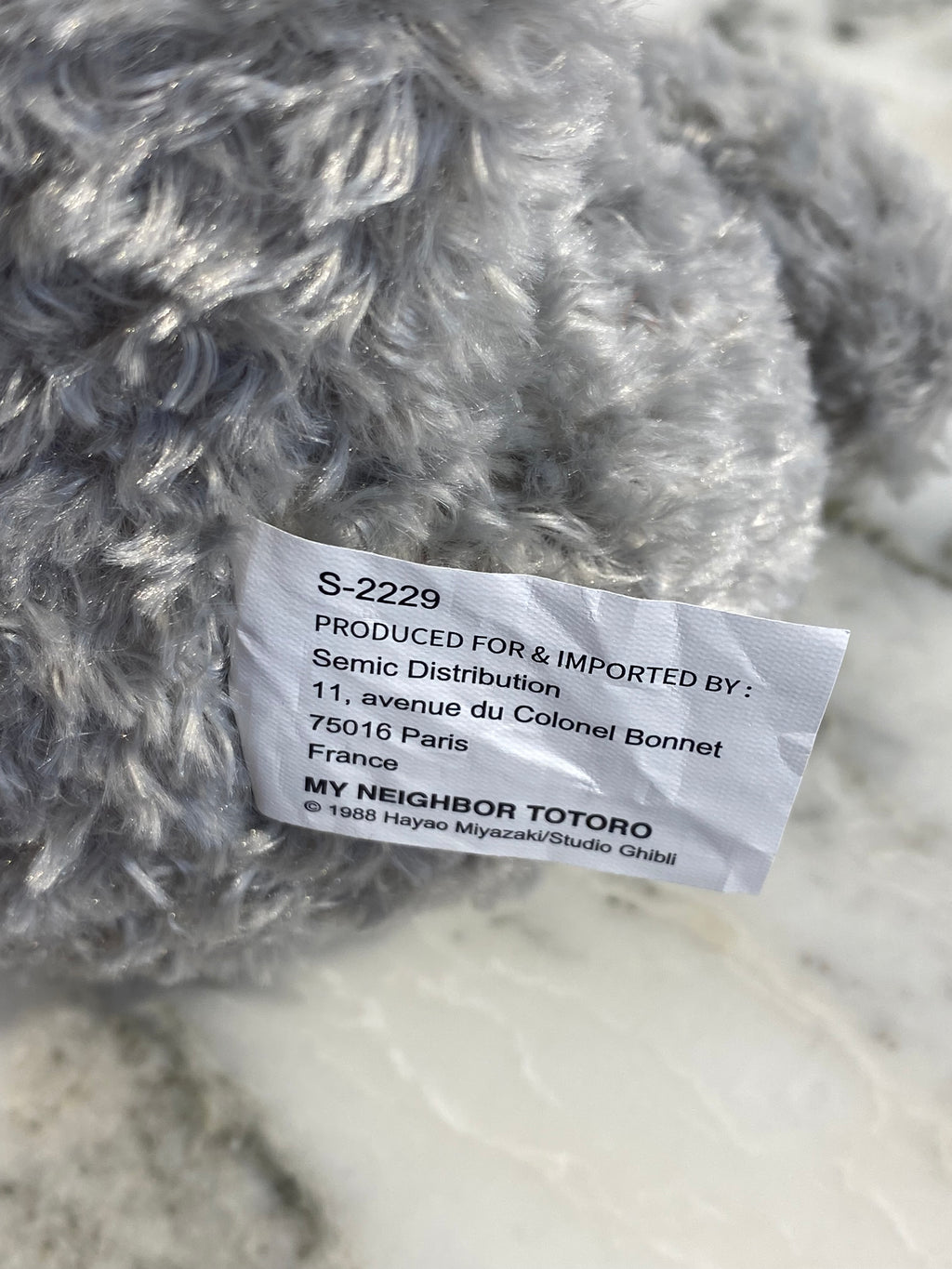 Totoro Grey Plush 15cm